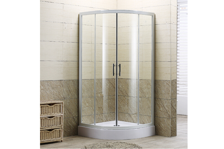 塞纳春天钢化玻璃整体淋浴 900*900 
