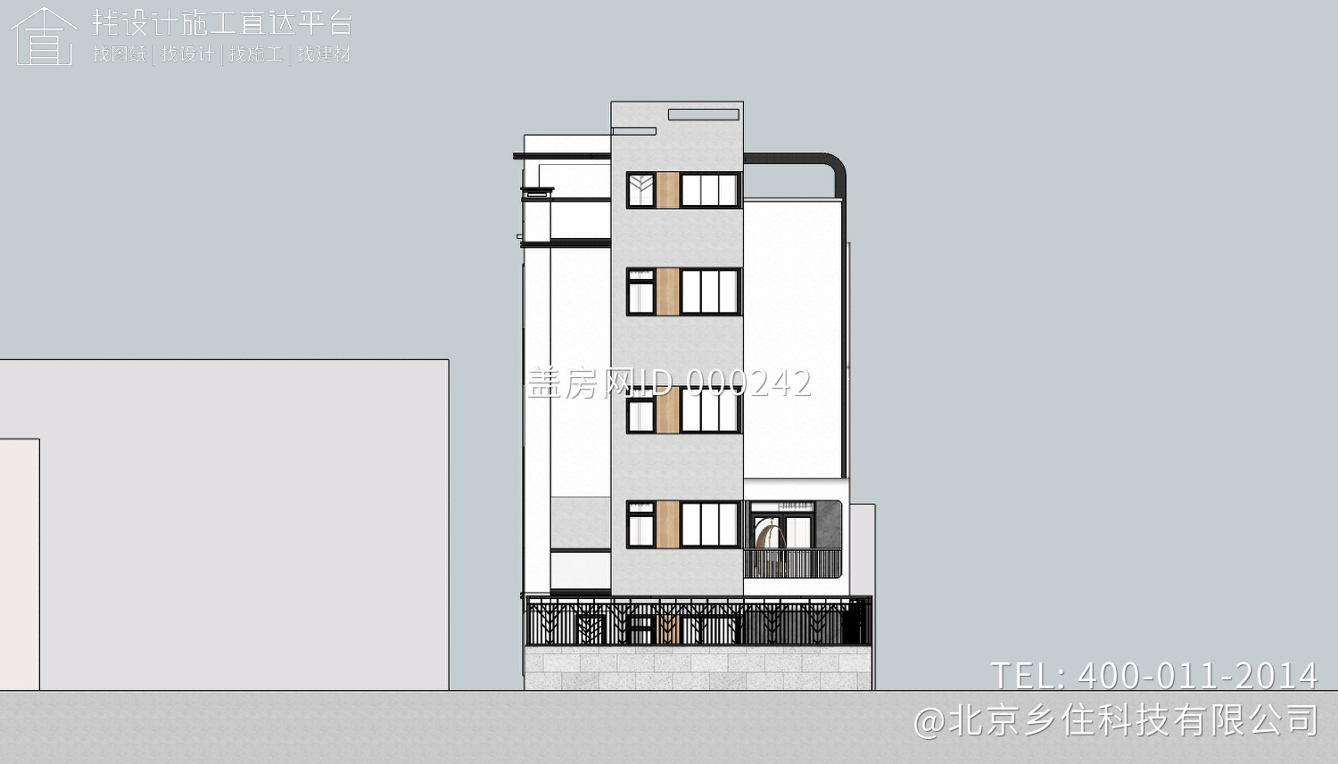 福建厦门叶家现代别墅图纸