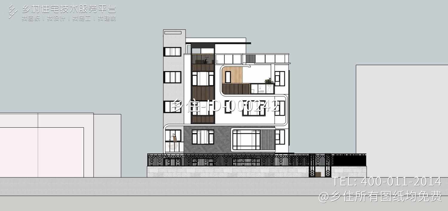 福建厦门叶家现代别墅图纸