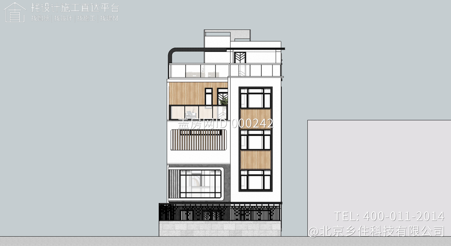 福建厦门叶家现代别墅图纸