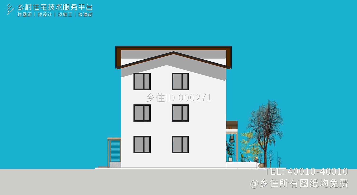 台州王家新中式别墅图纸