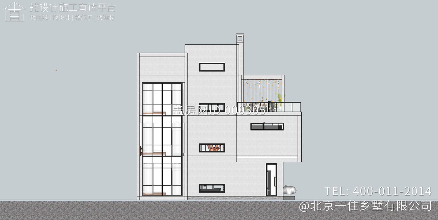 四川南充赖家现代别墅