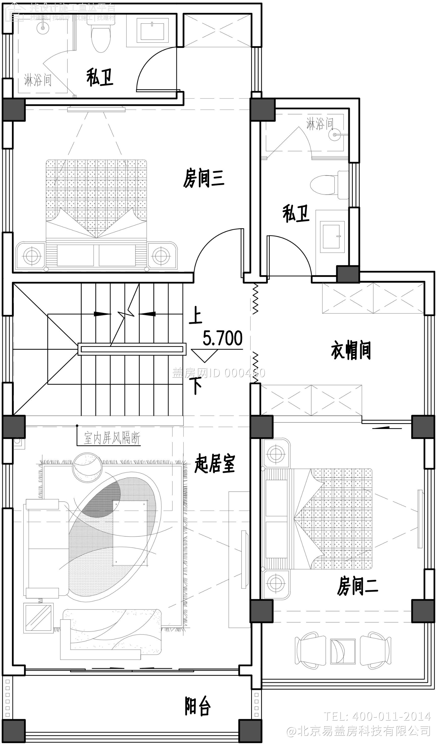 厦门卢先生现代农村自建房图纸