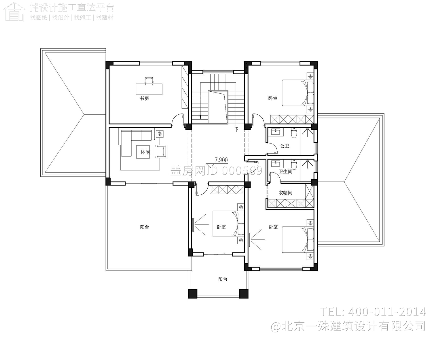 萍乡叶家欧式农村别墅图纸