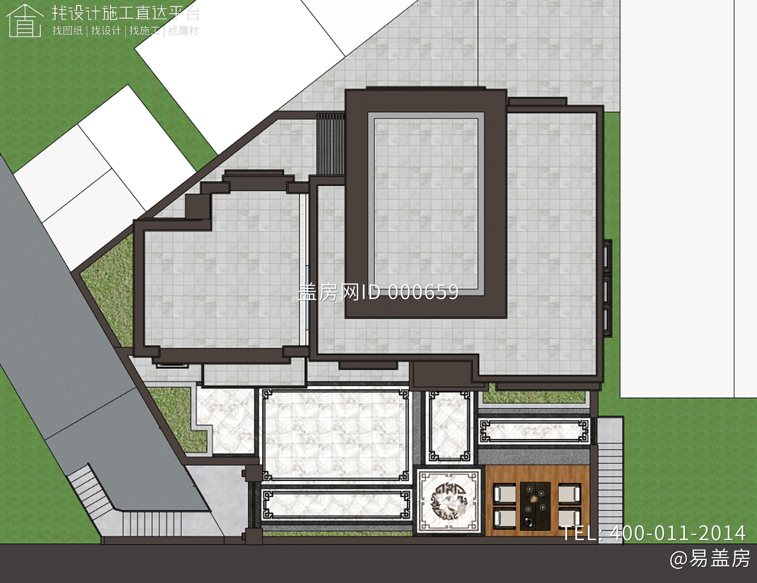 福建厦门陈家新中式别墅