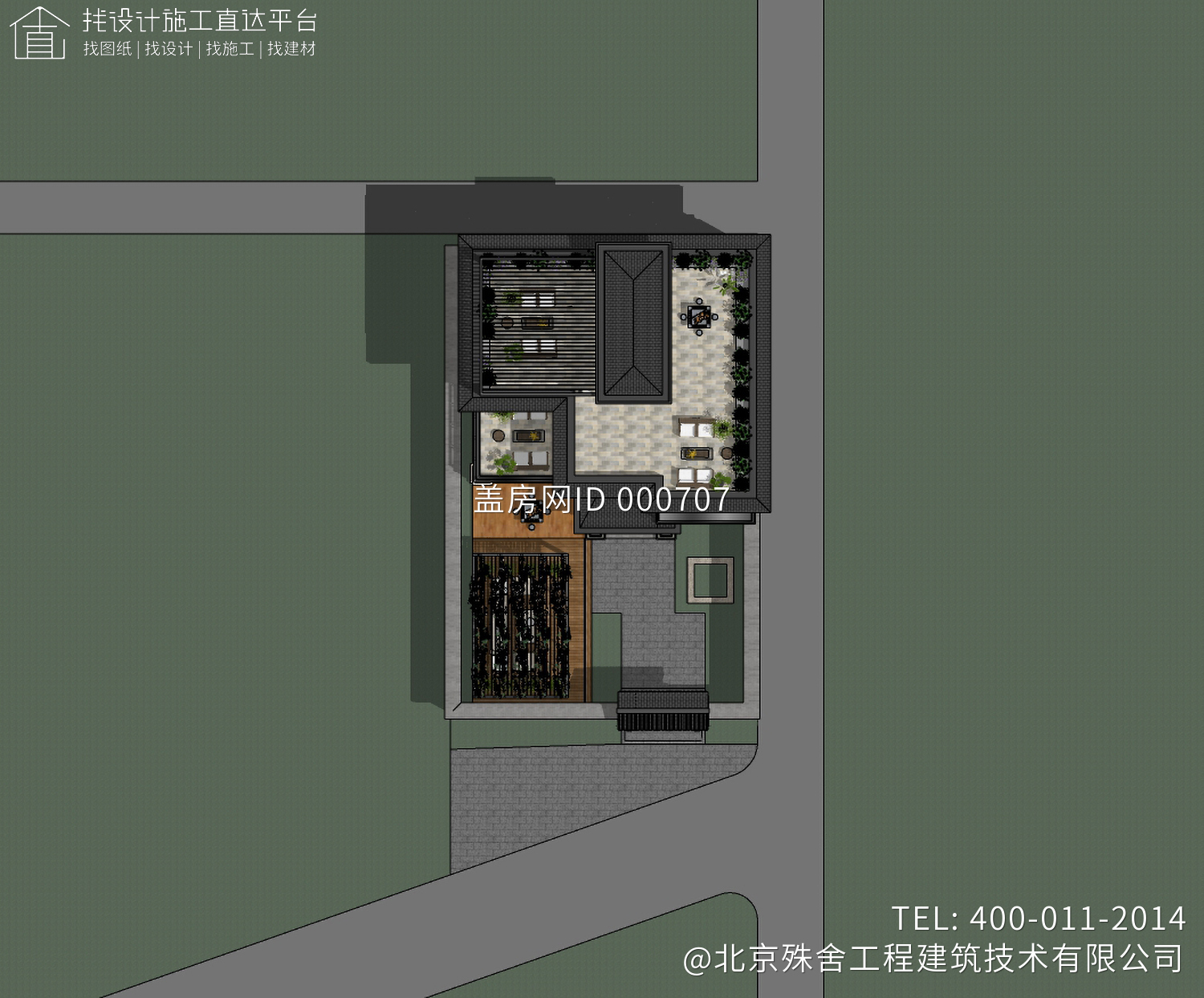 北京平谷王家新中式别墅