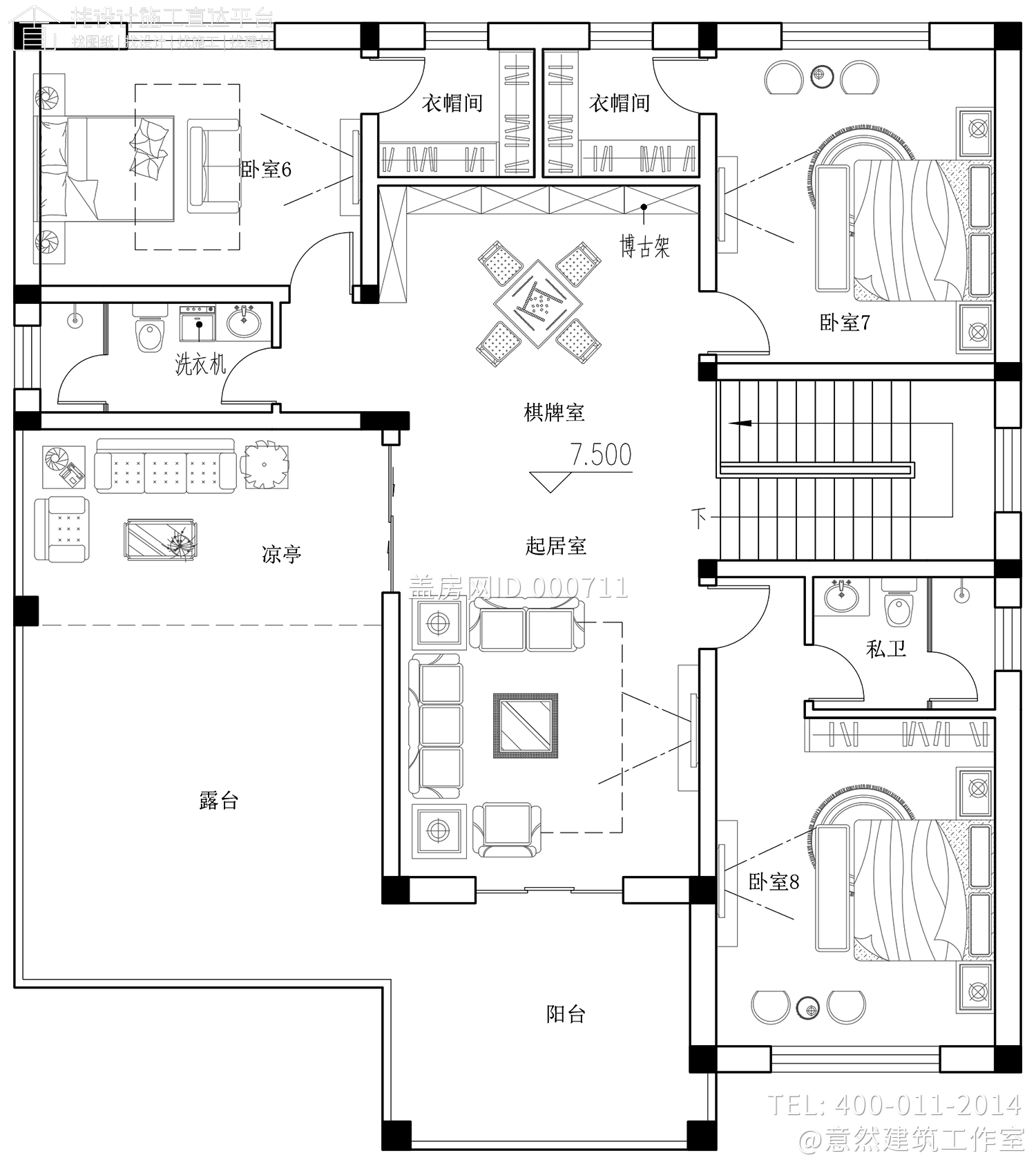 安阳丁家新中式别墅图纸