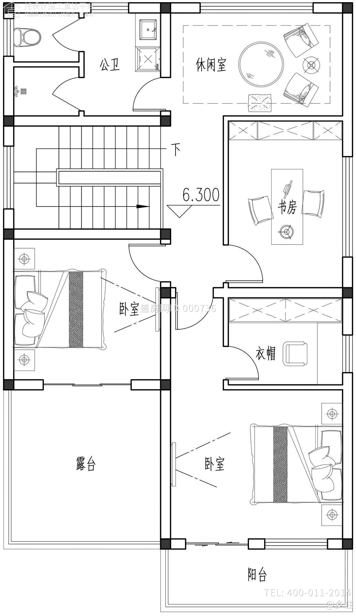 湖南娄底李家新中式别墅