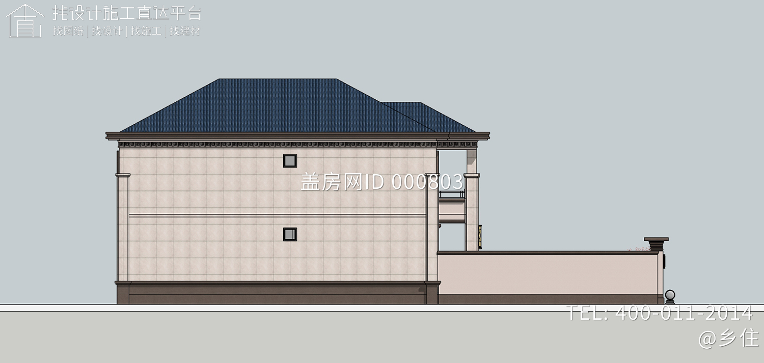 河南安阳平家新中式别墅