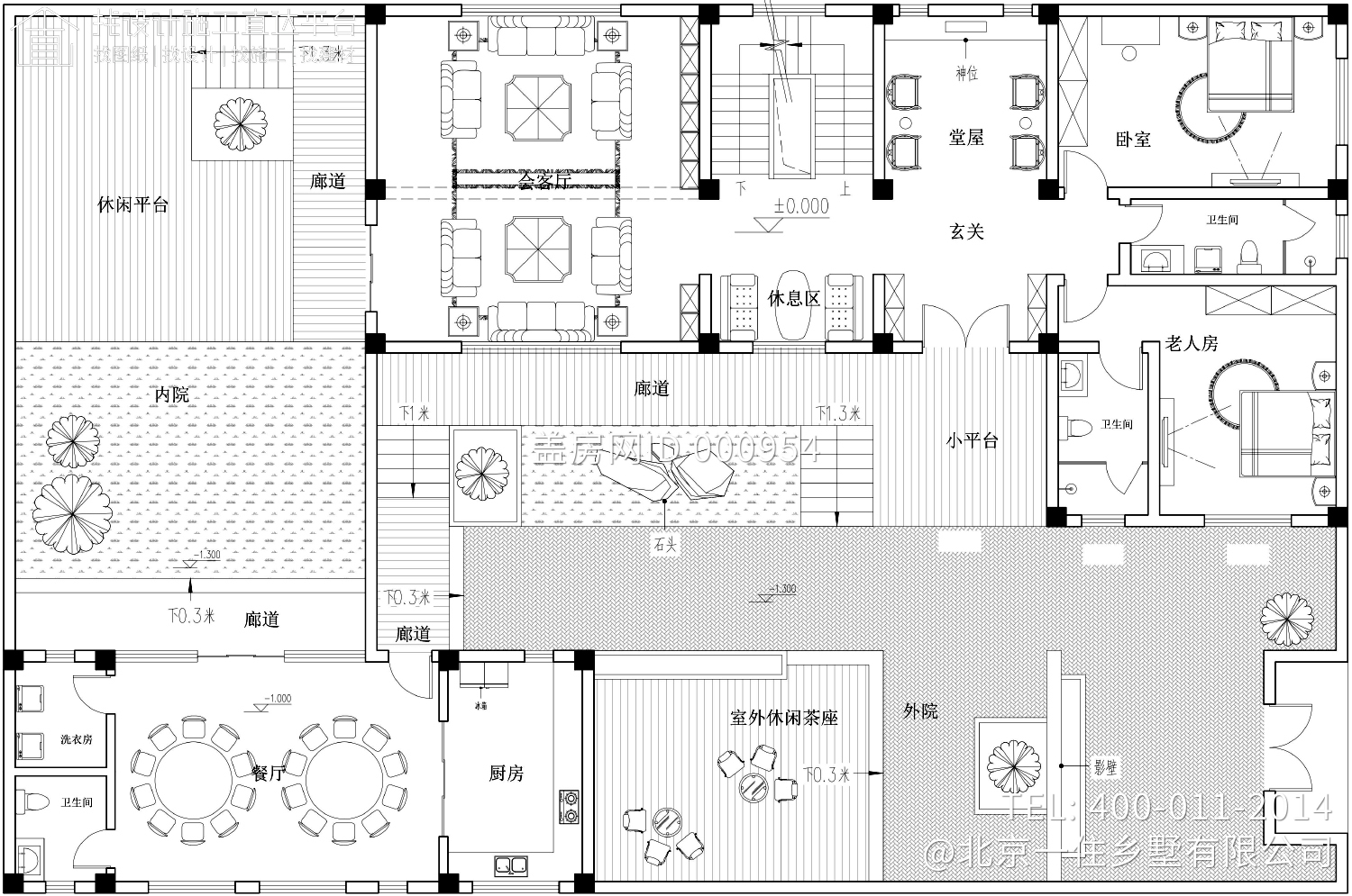 山西晋城李家新中式别墅