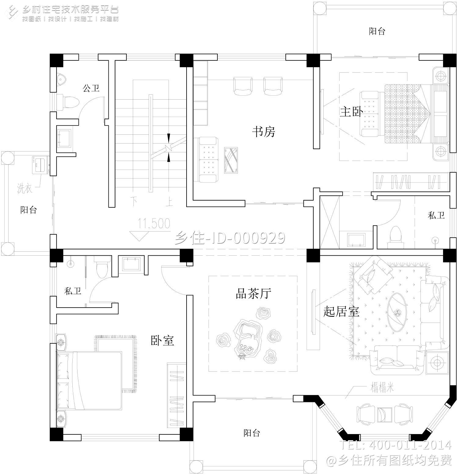 广东湛江唐家欧式别墅图纸