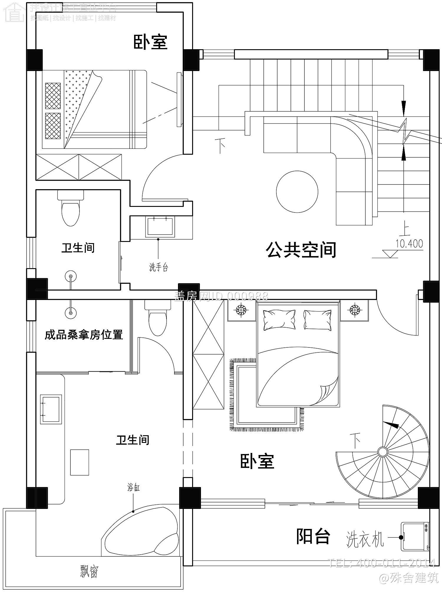 广东汕尾卢家现代别墅设计图纸