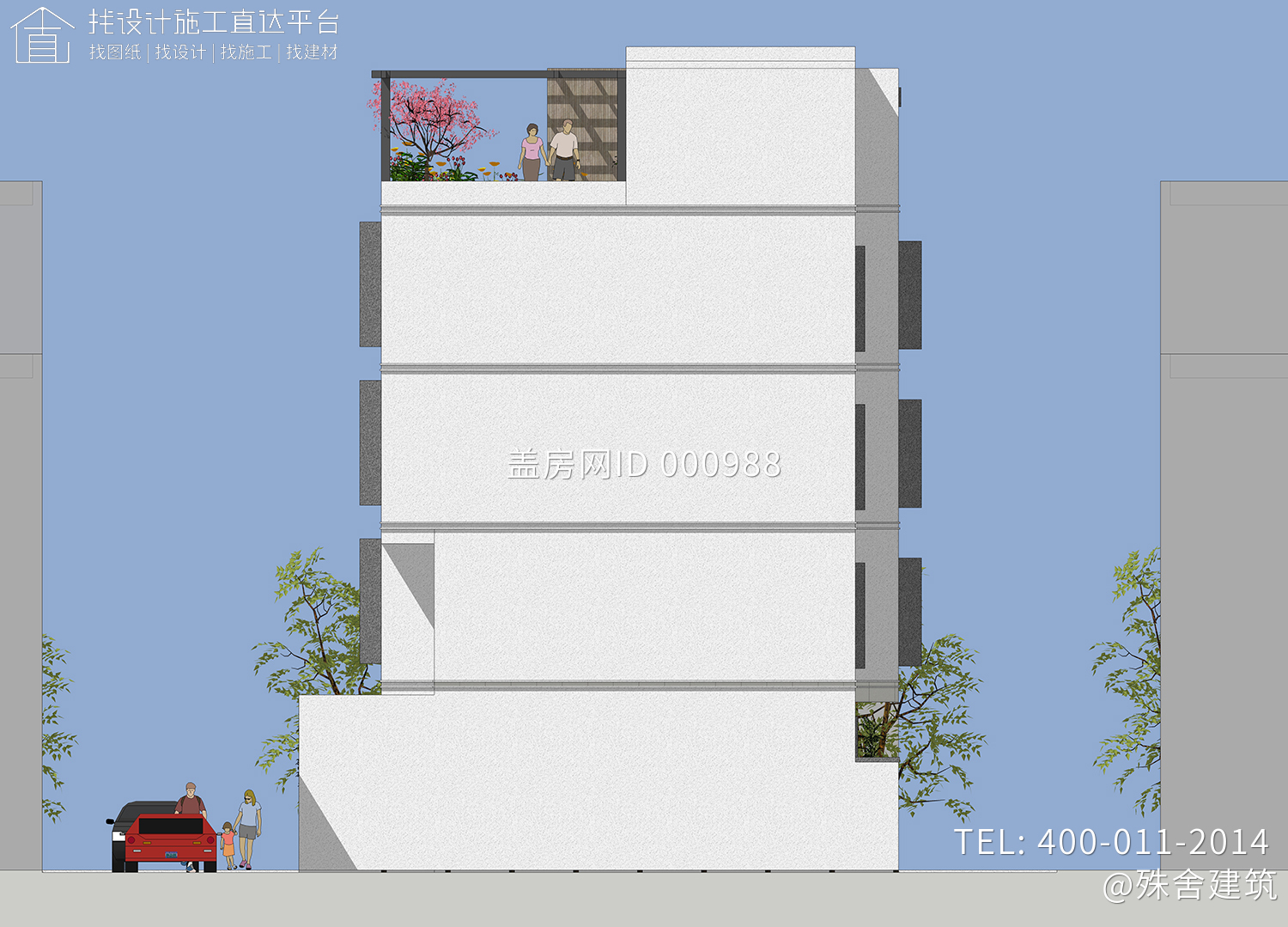 广东汕尾卢家现代别墅设计图纸