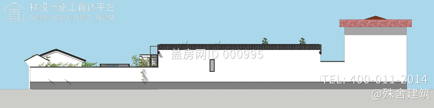 河北廊坊张家新中式三合院