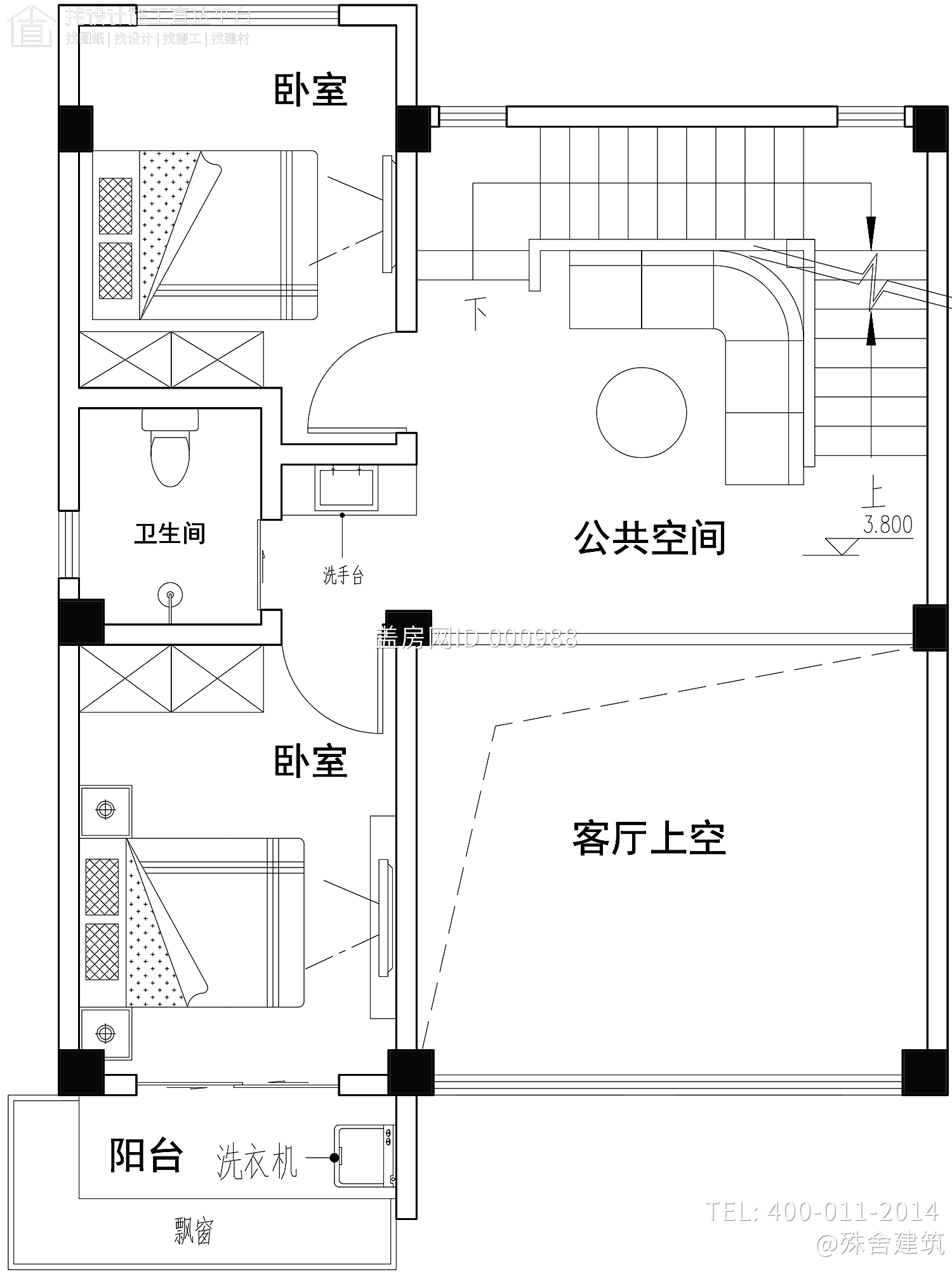 广东汕尾卢家现代别墅设计图纸