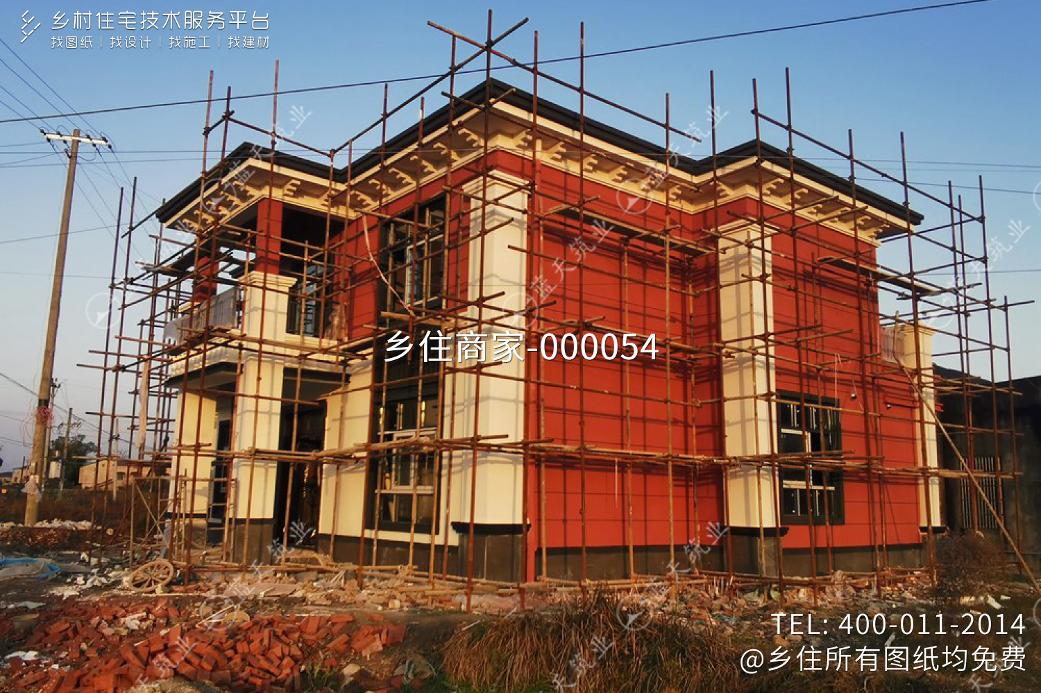 广安网红新中式两层别墅