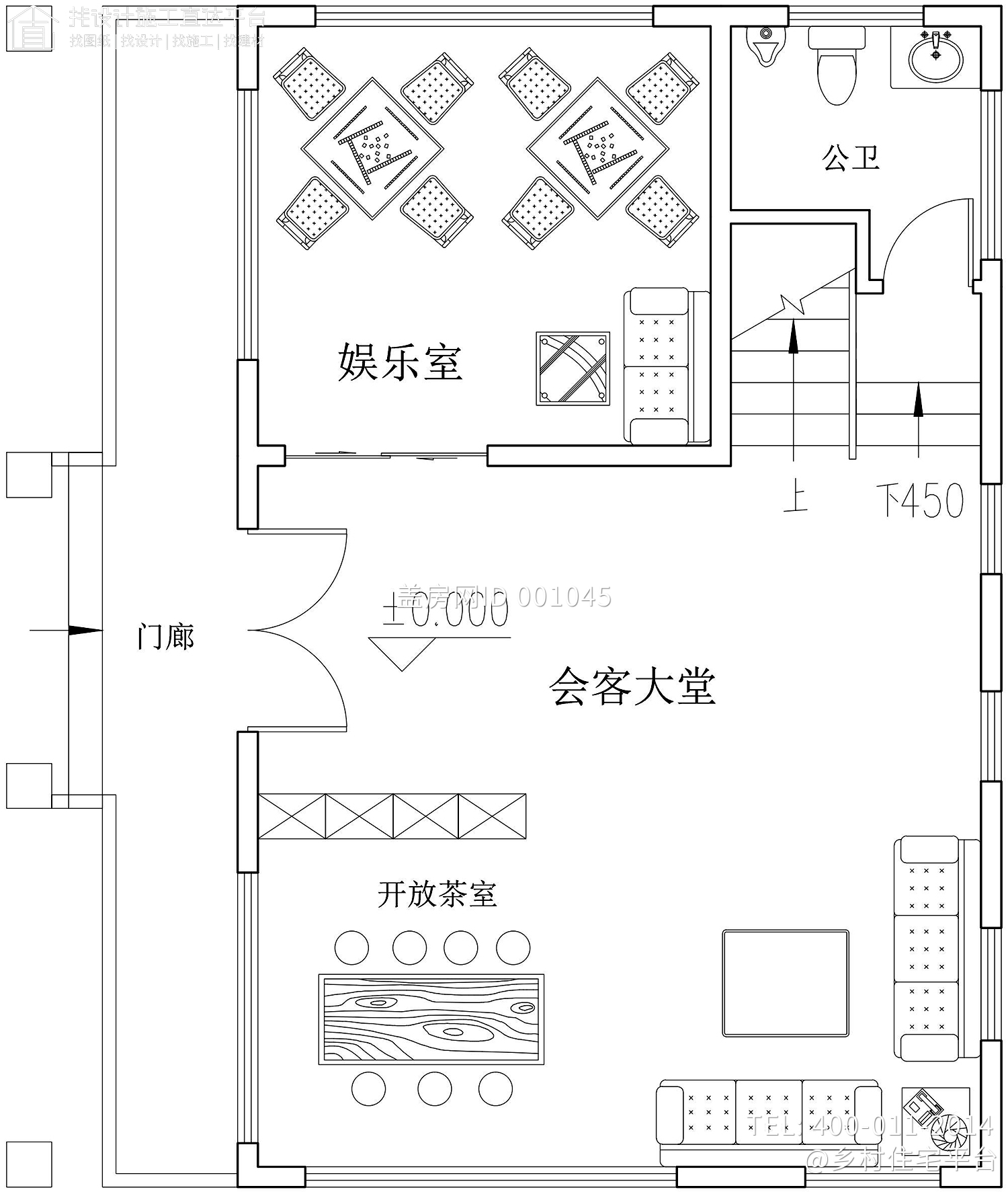 广东河源周家欧式会所设计