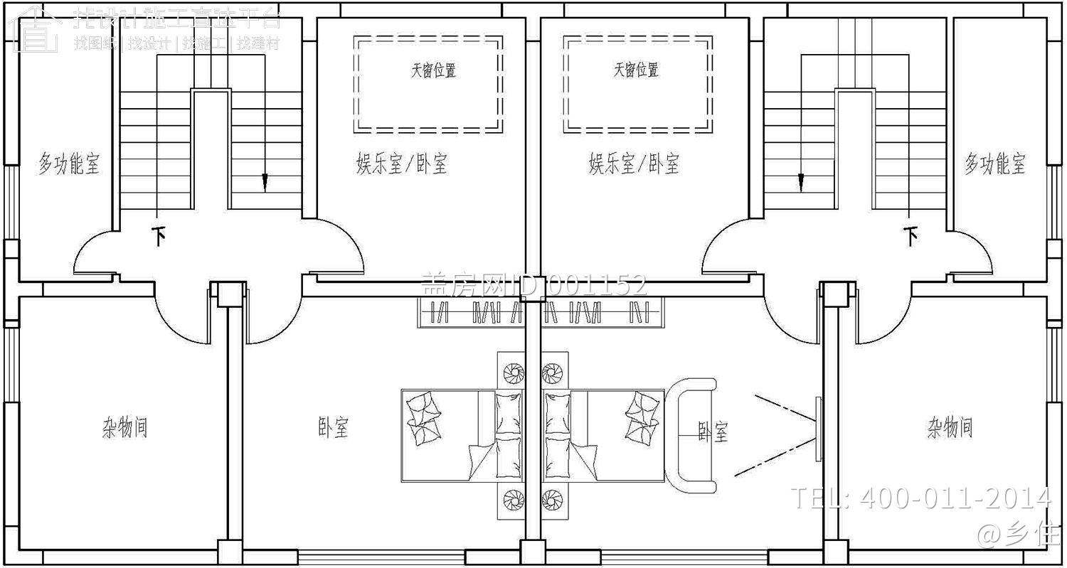 安徽安庆丁家田园双拼别墅