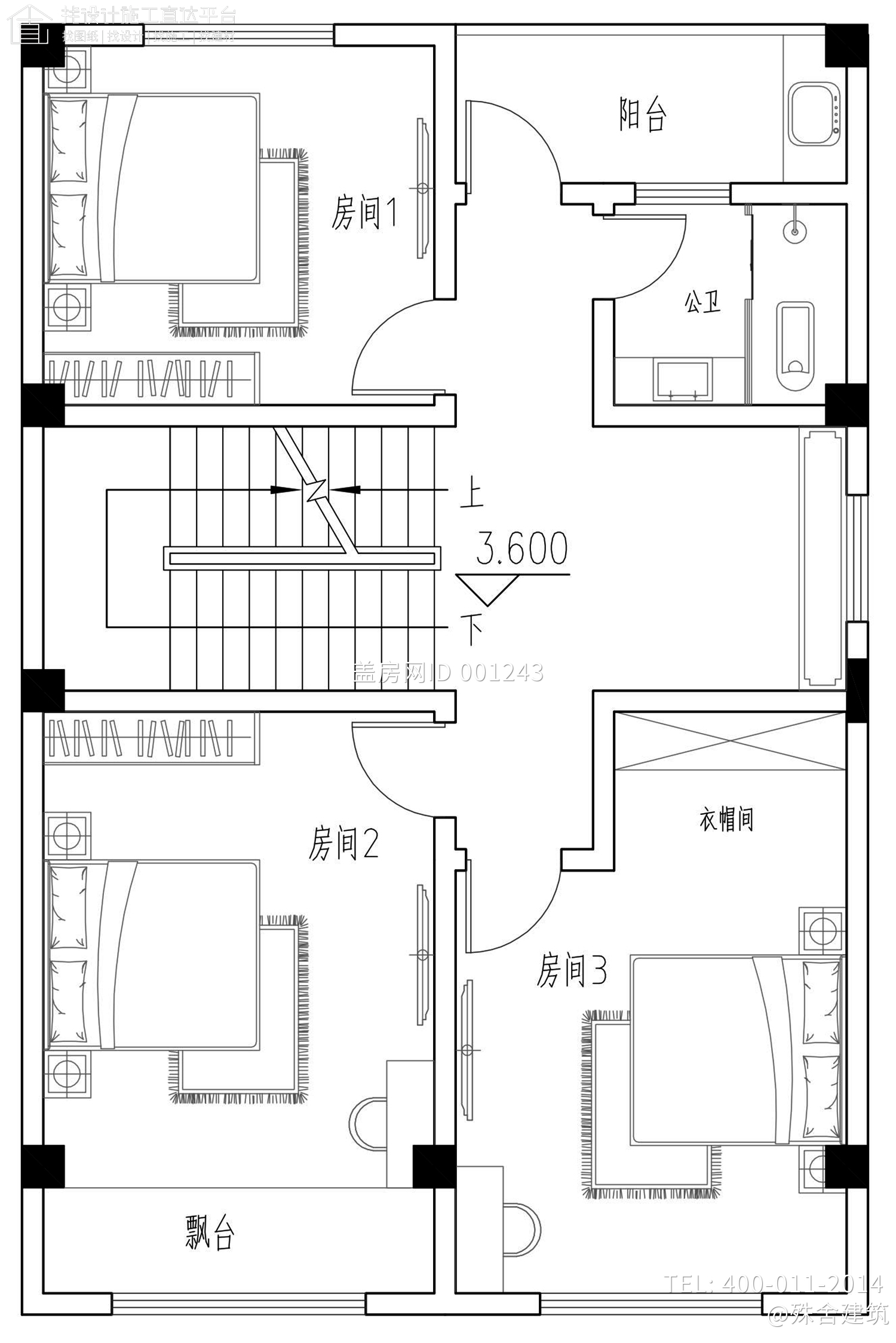 海南临高陈家现代别墅图纸