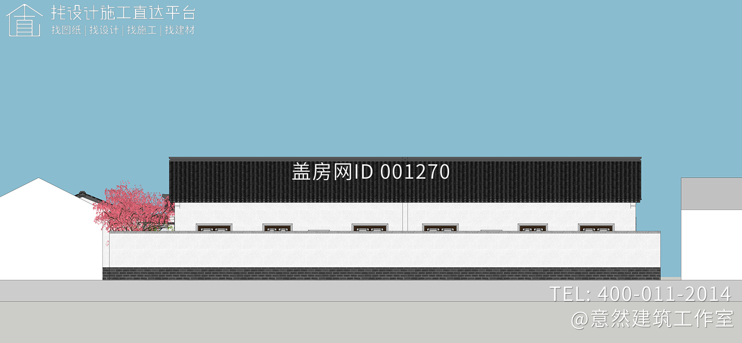 浙江嘉兴张家新中式双拼别墅