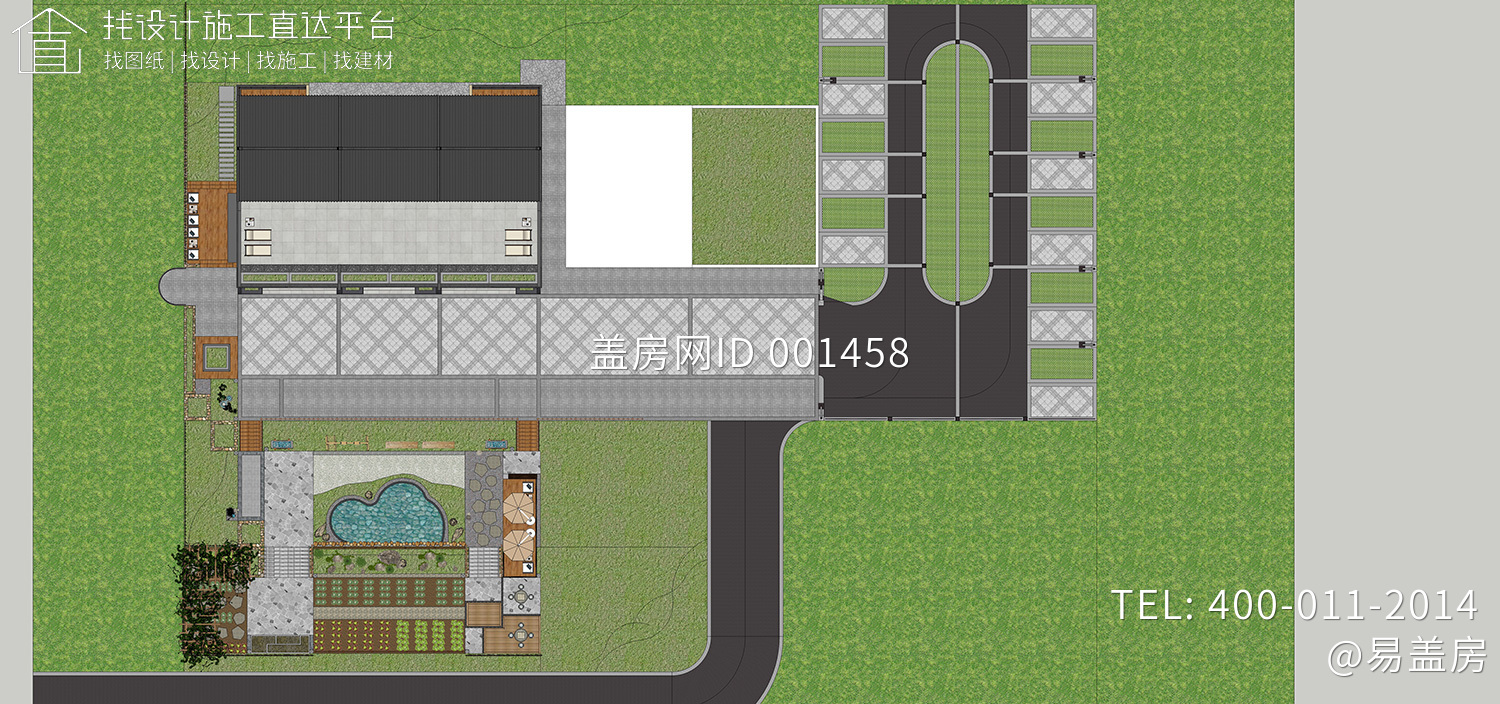 福建福州陈家新中式别墅图纸