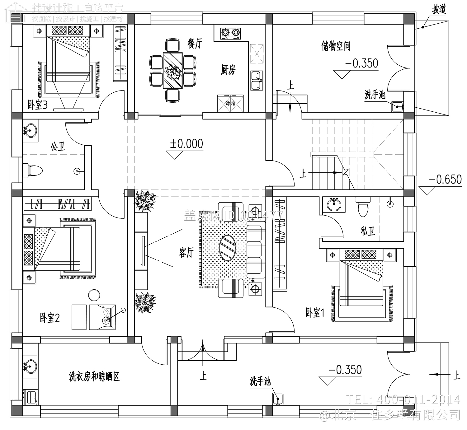 北京丰台王家新中式别墅