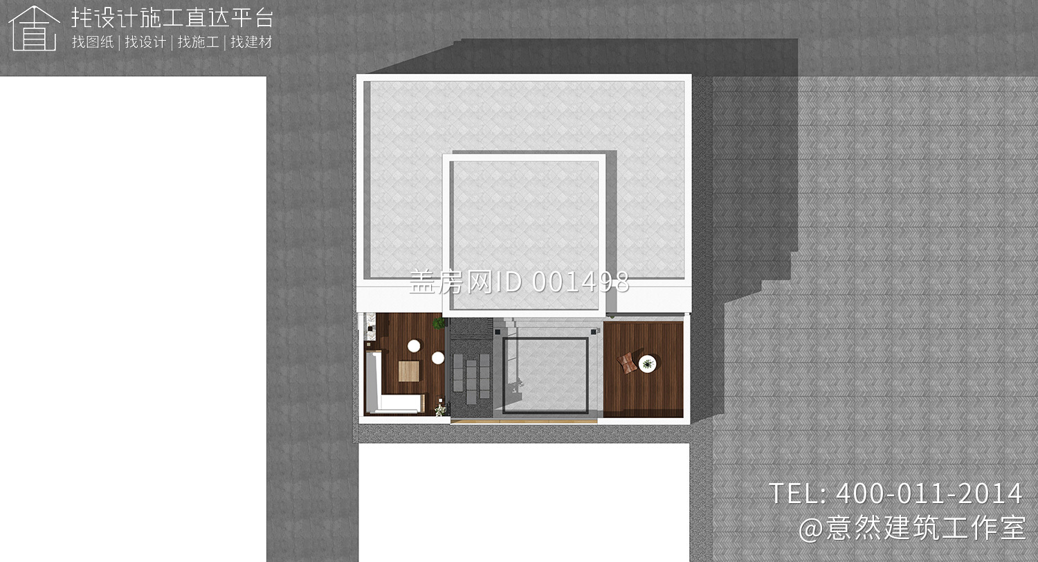 北京顺义李家二层现代别墅乡住设计图纸