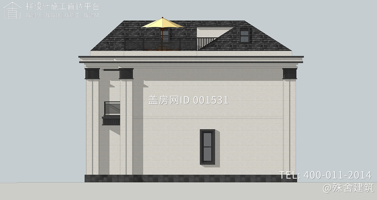 四川内江肖家新中式别墅