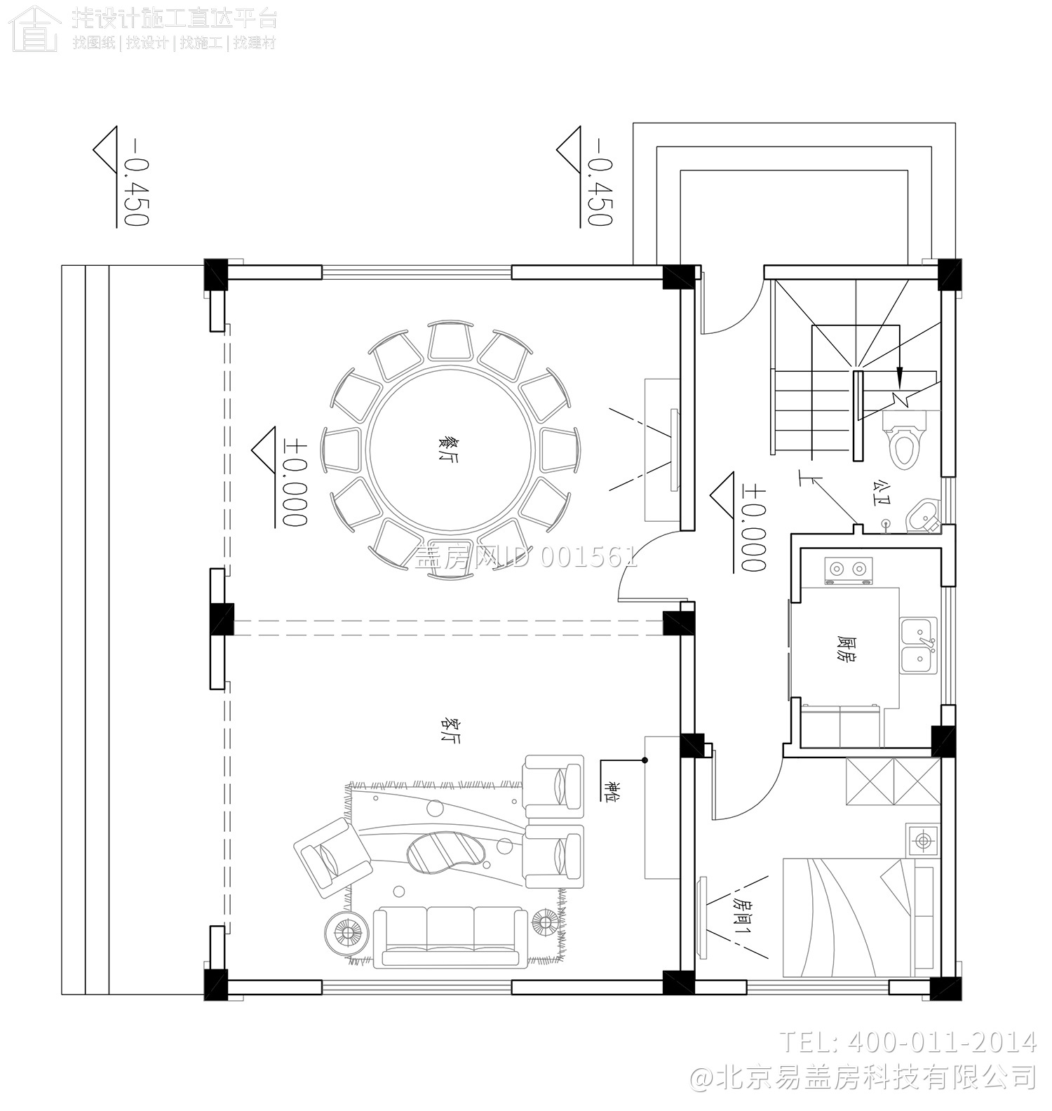 福建厦门林家欧式别墅图纸