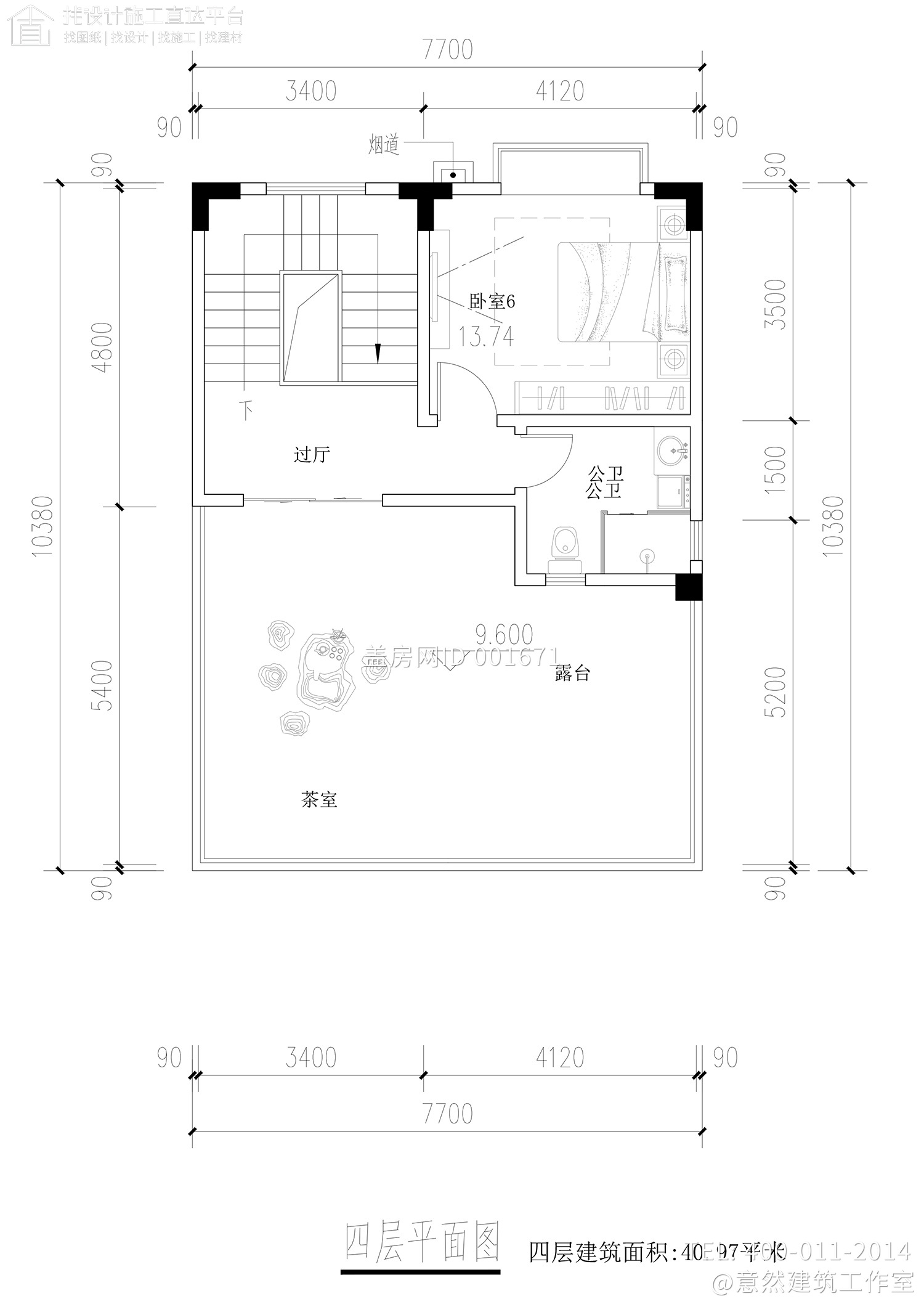 广东广州钟家欧式农村别墅图纸