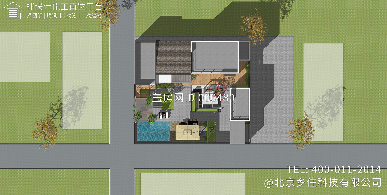 北京李家现代民宿设计图纸
