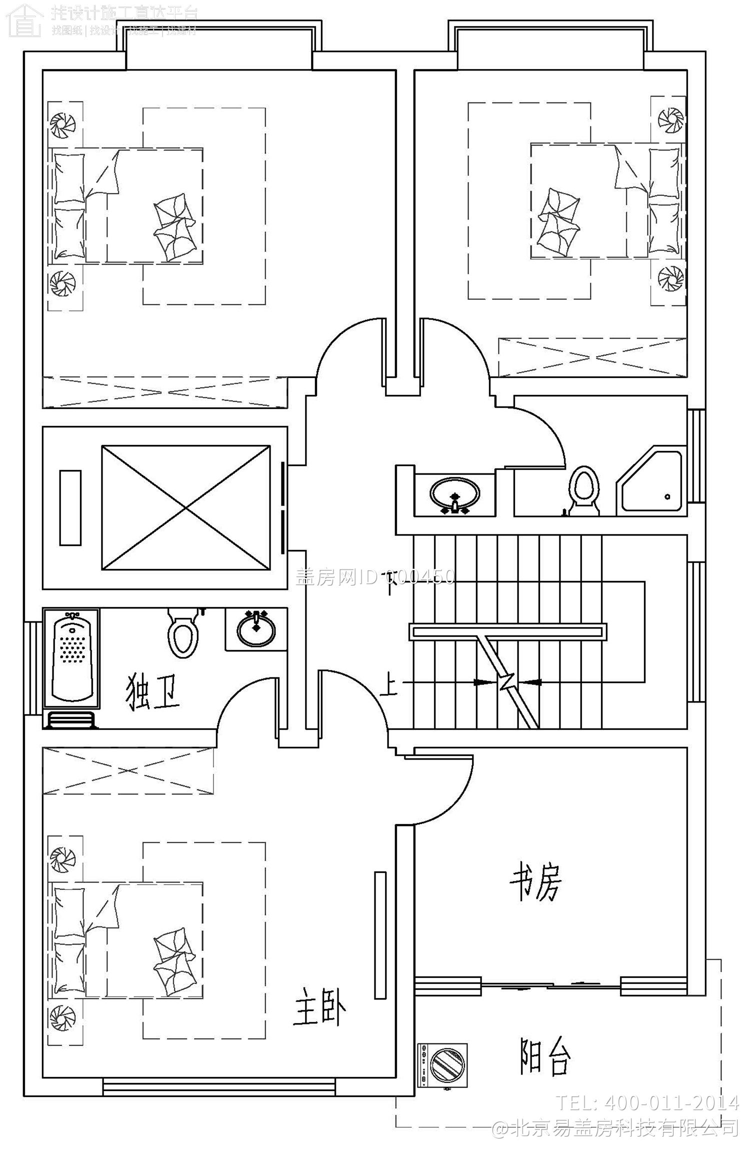 浙江温州戴家现代别墅图纸