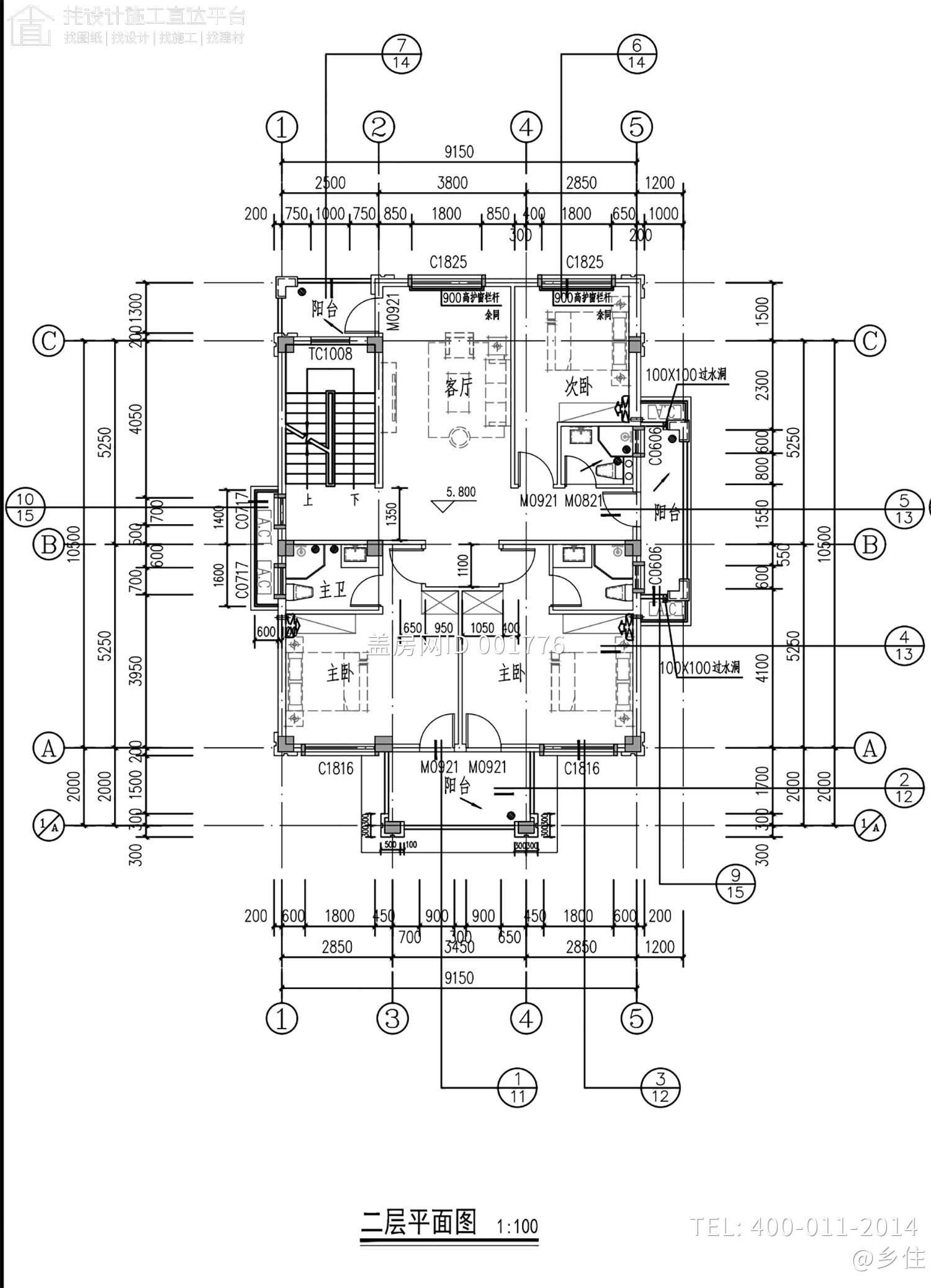 福建安溪三层新中式别墅