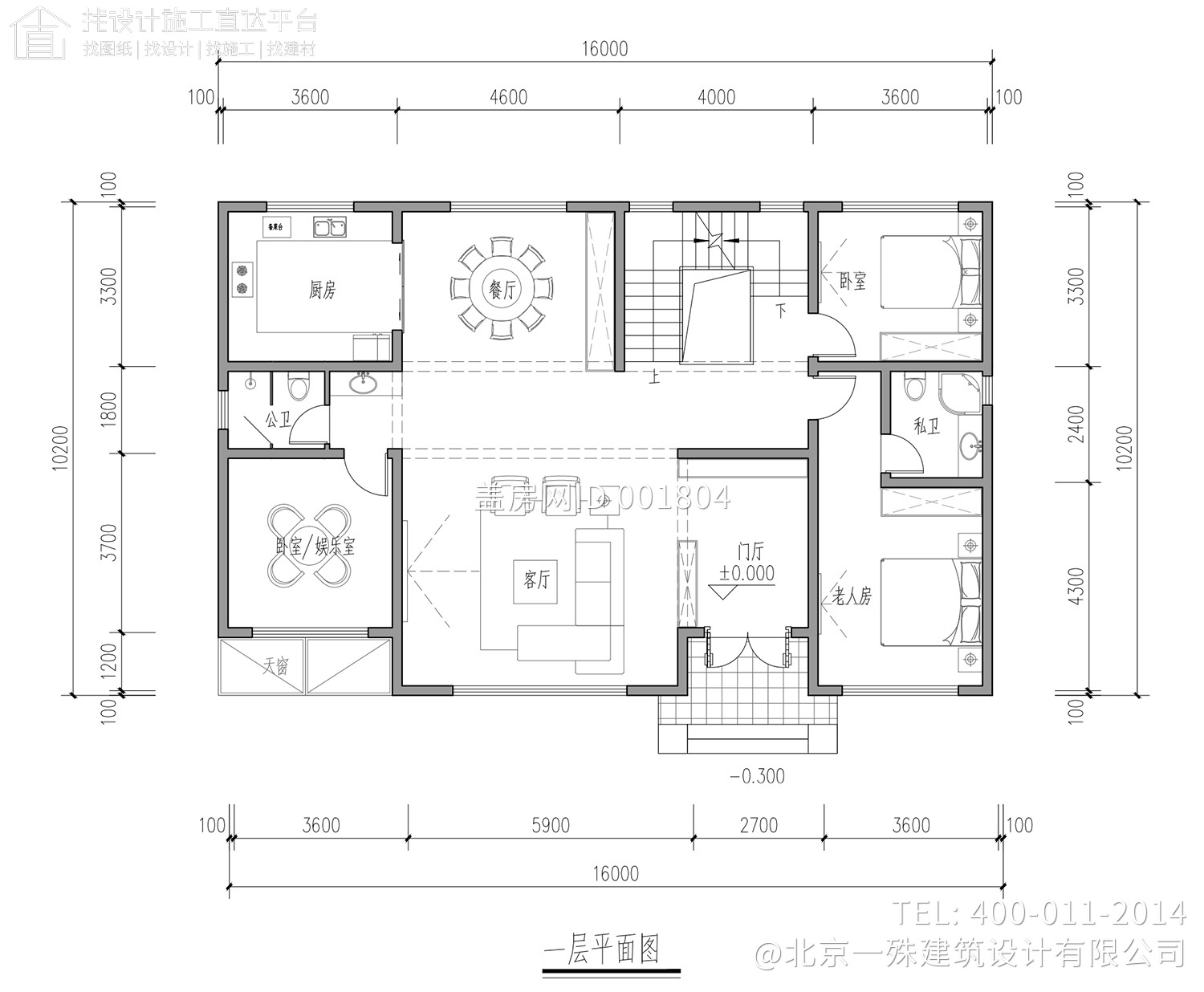 安徽安庆二层欧式别墅图纸