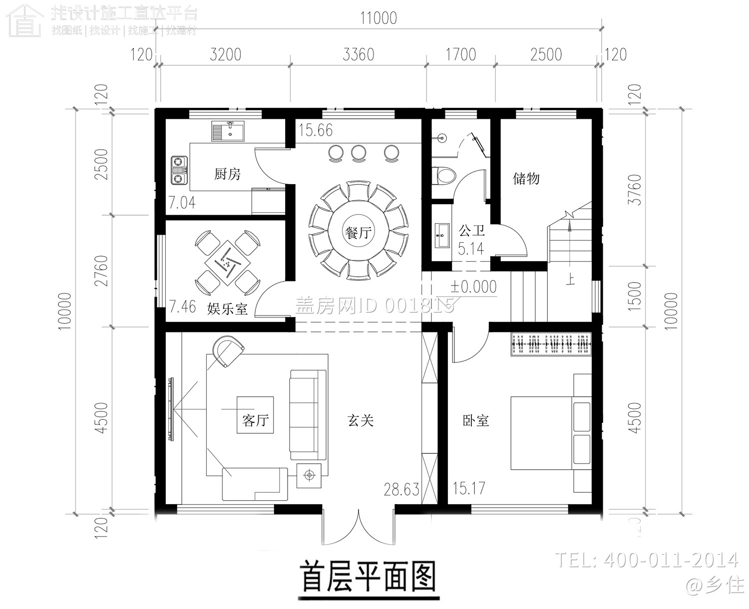 湖北鄂州三层欧式别墅图纸