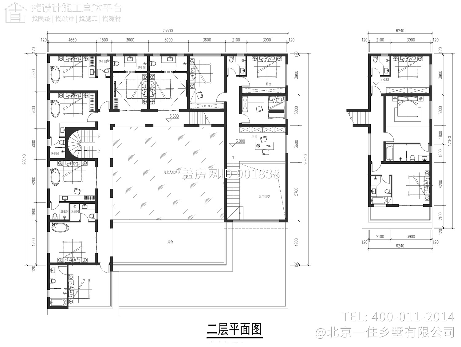 北京房山王家二层现代民宿设计