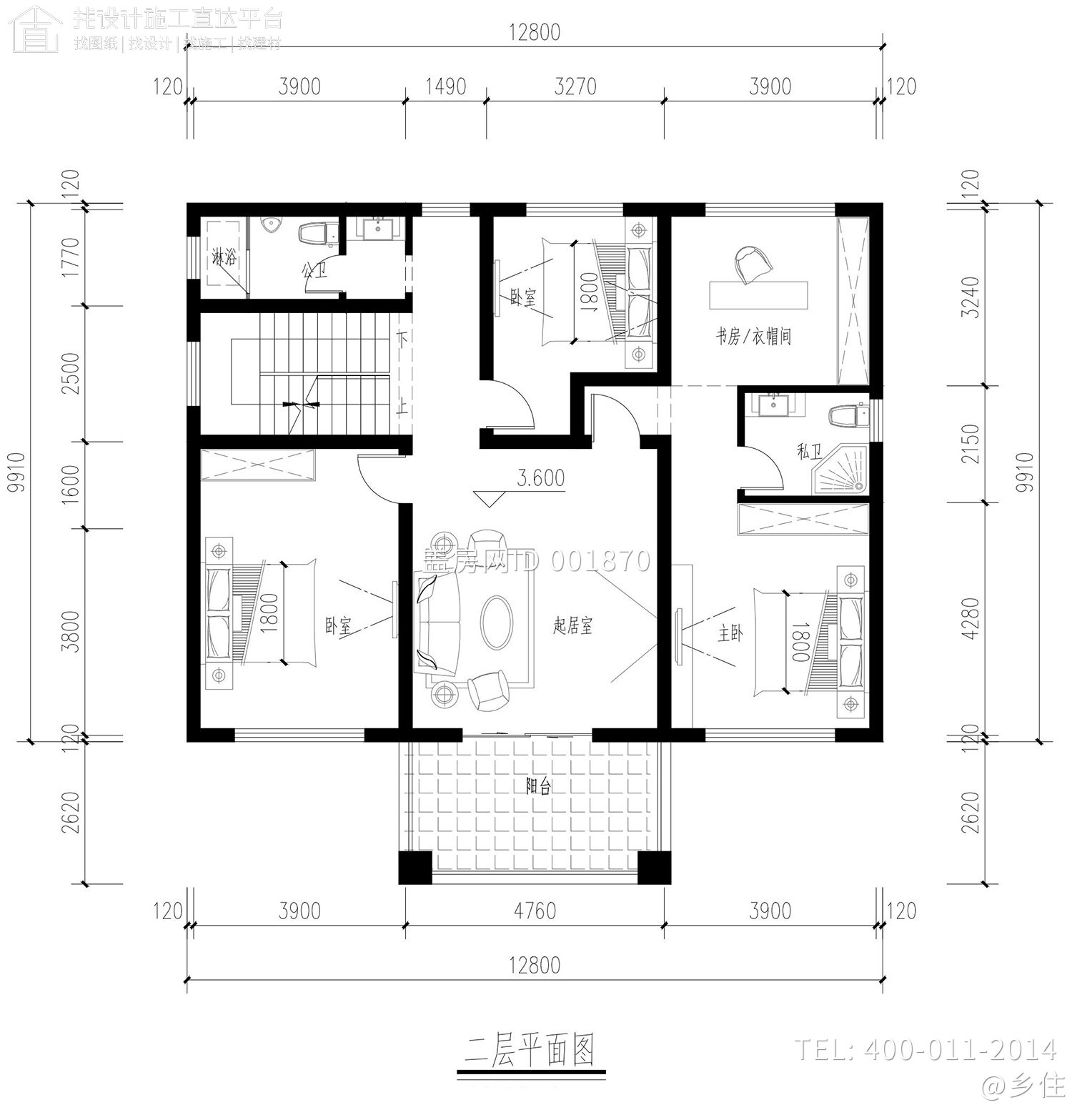 福建三明三层欧式自建别墅设计