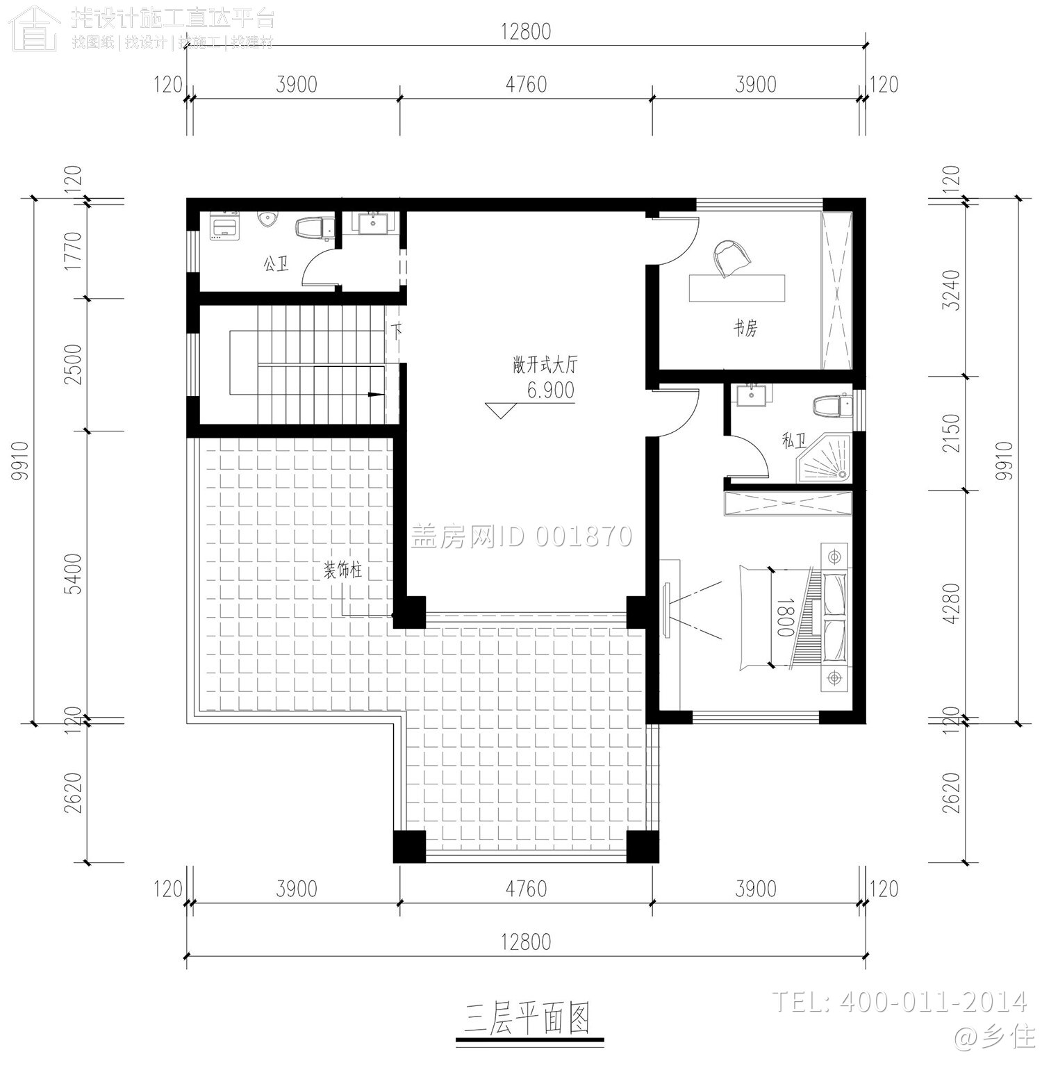 福建三明三层欧式自建别墅设计