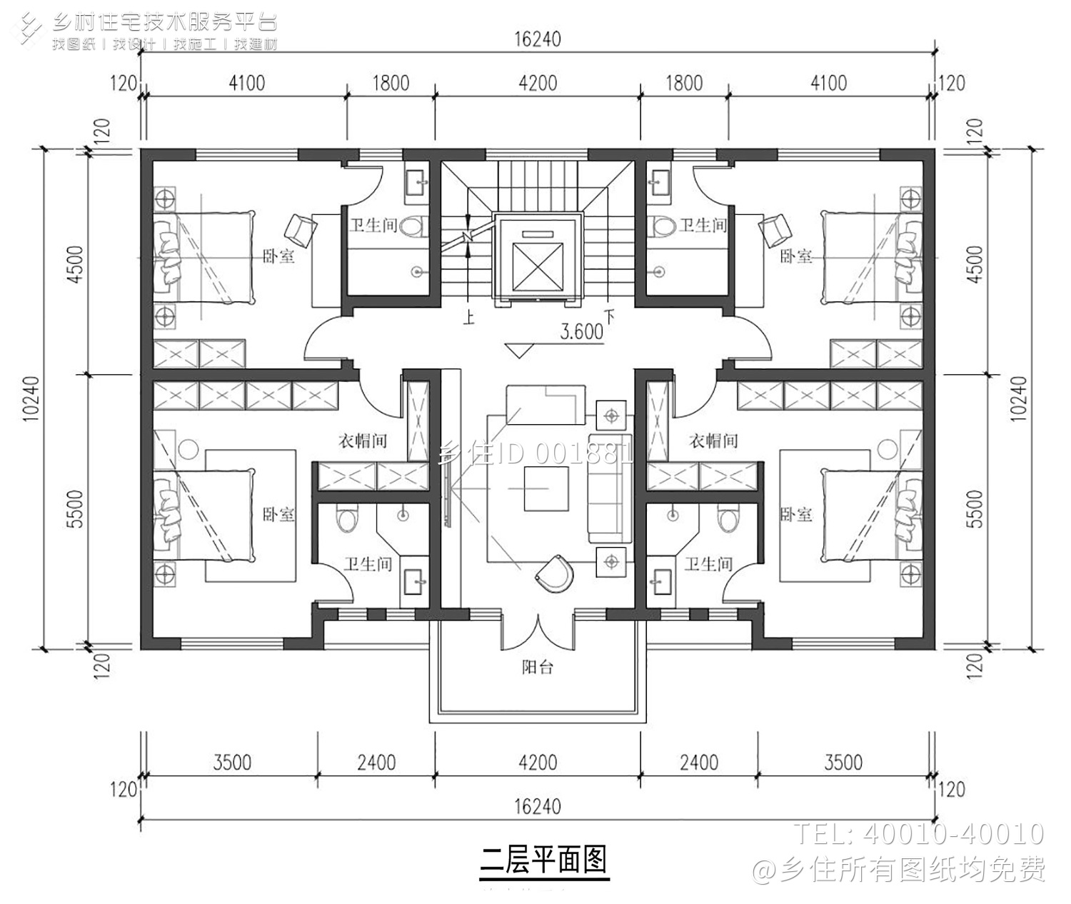 江苏南通石家欧式别墅设计图纸