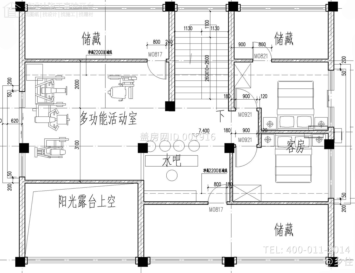 江苏南通二层现代别墅