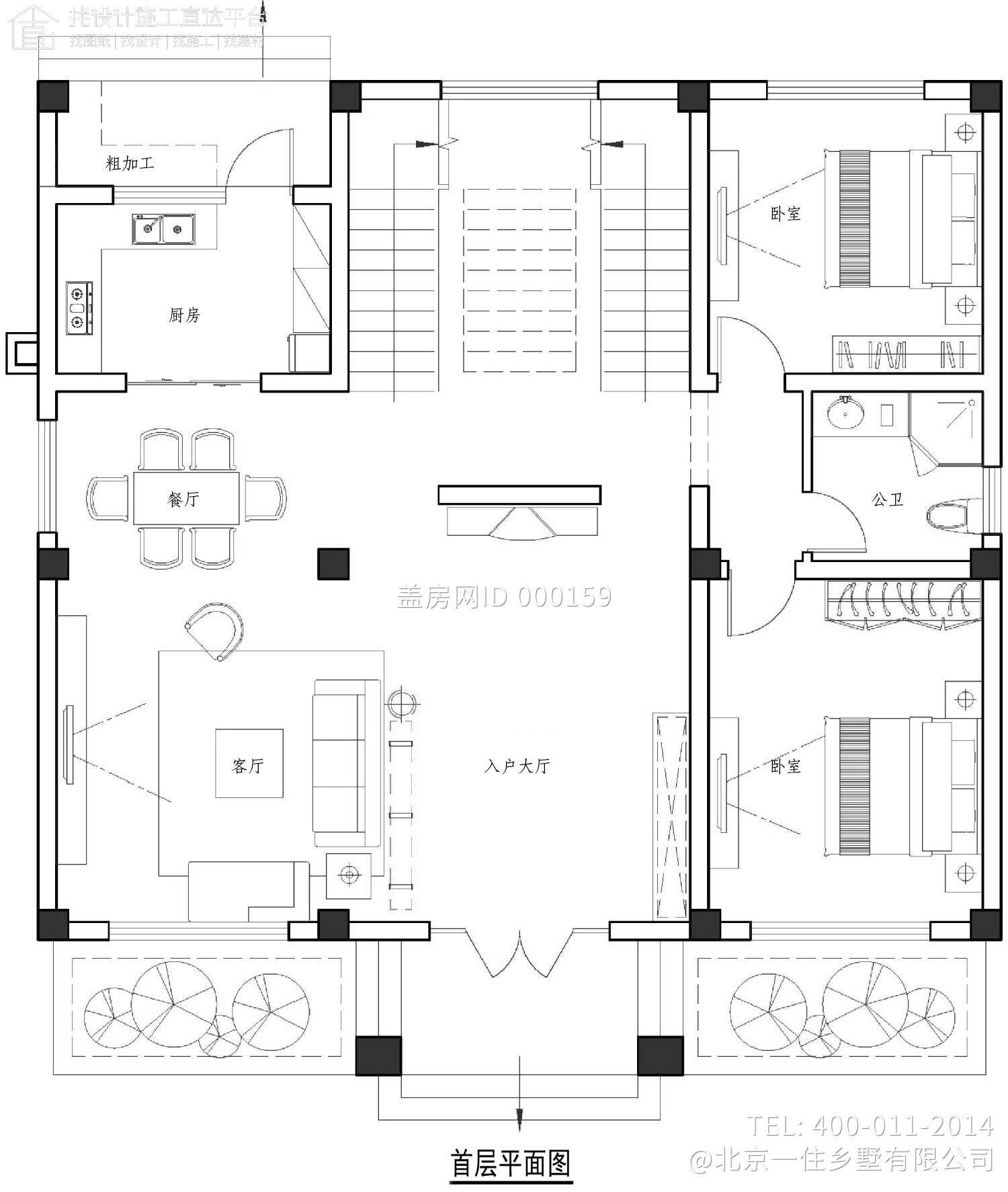 河南周口朱家欧式别墅自建房设计图纸