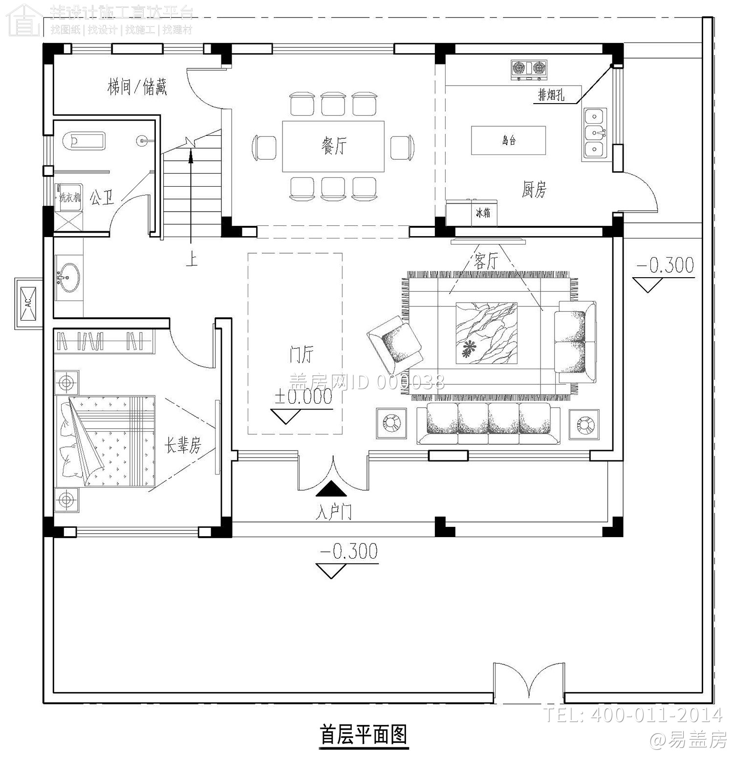 广西南宁曾家新中式别墅图纸