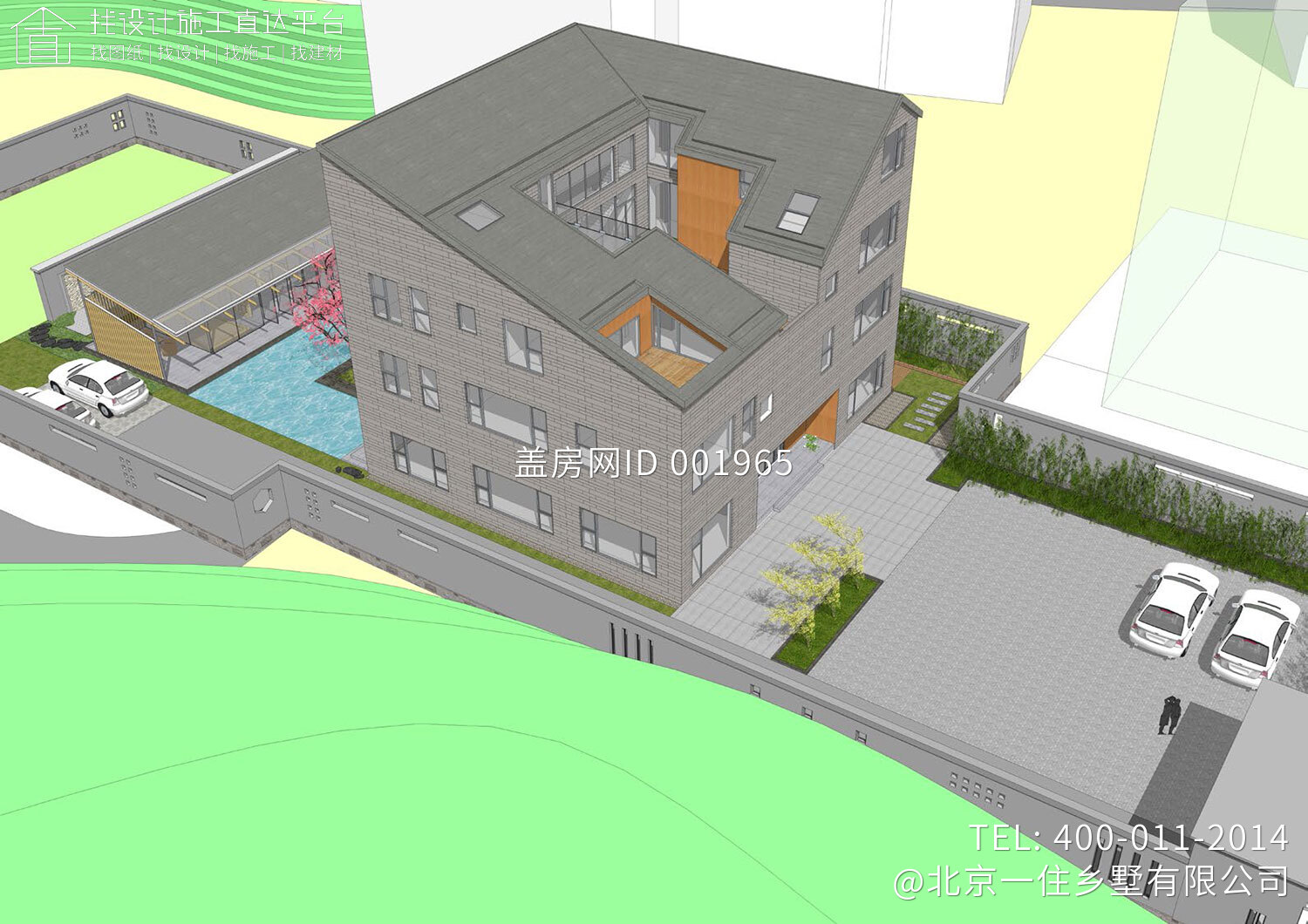 福建庄家四层现代别墅