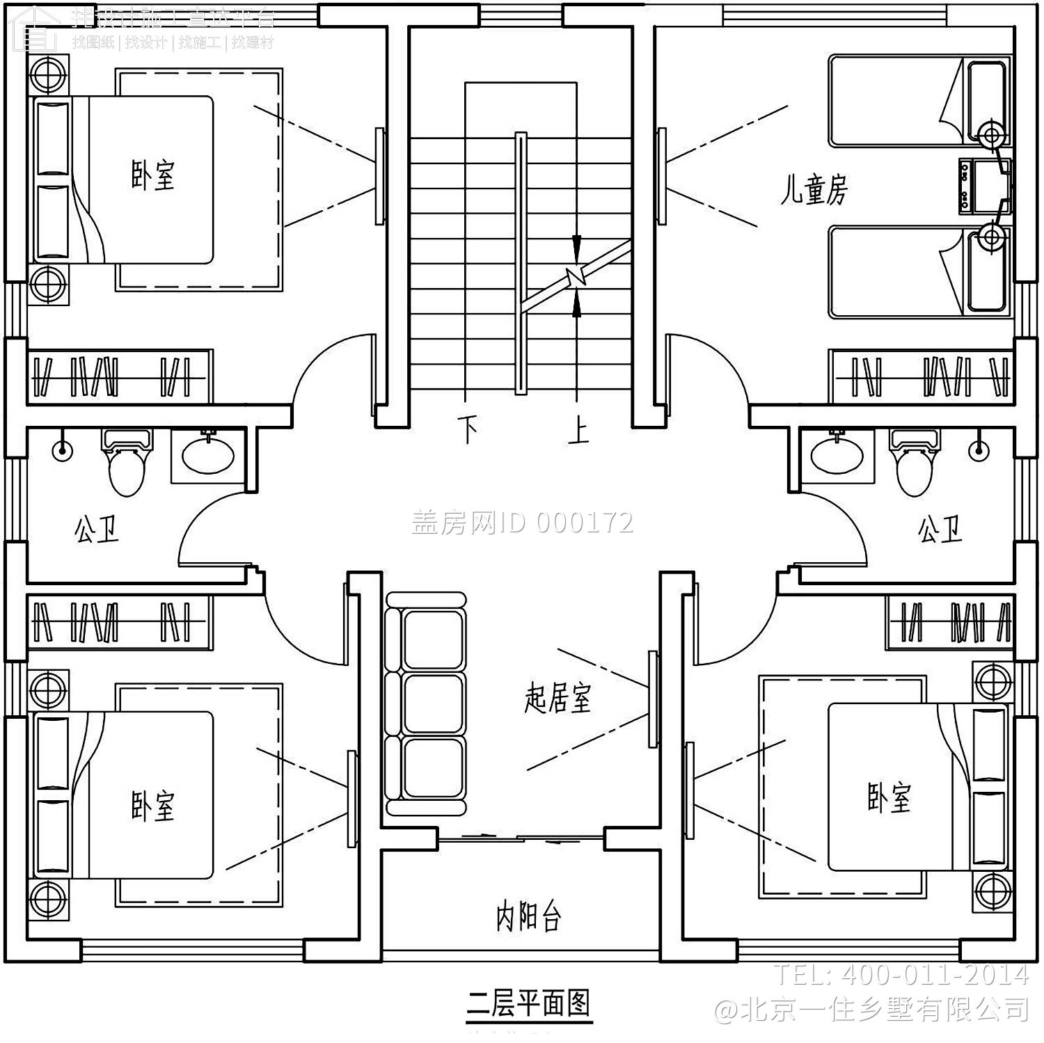 台州吴家新中式别墅图纸