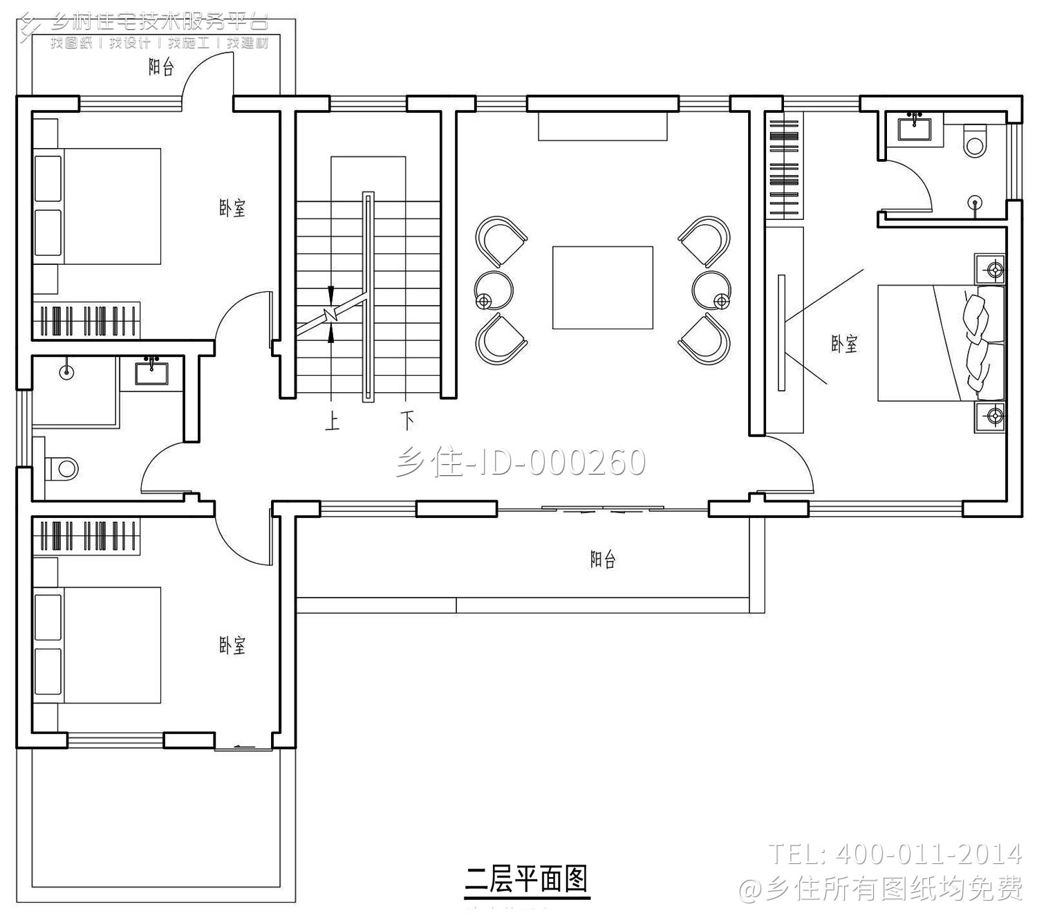 海南陵水张家新中式别墅图纸