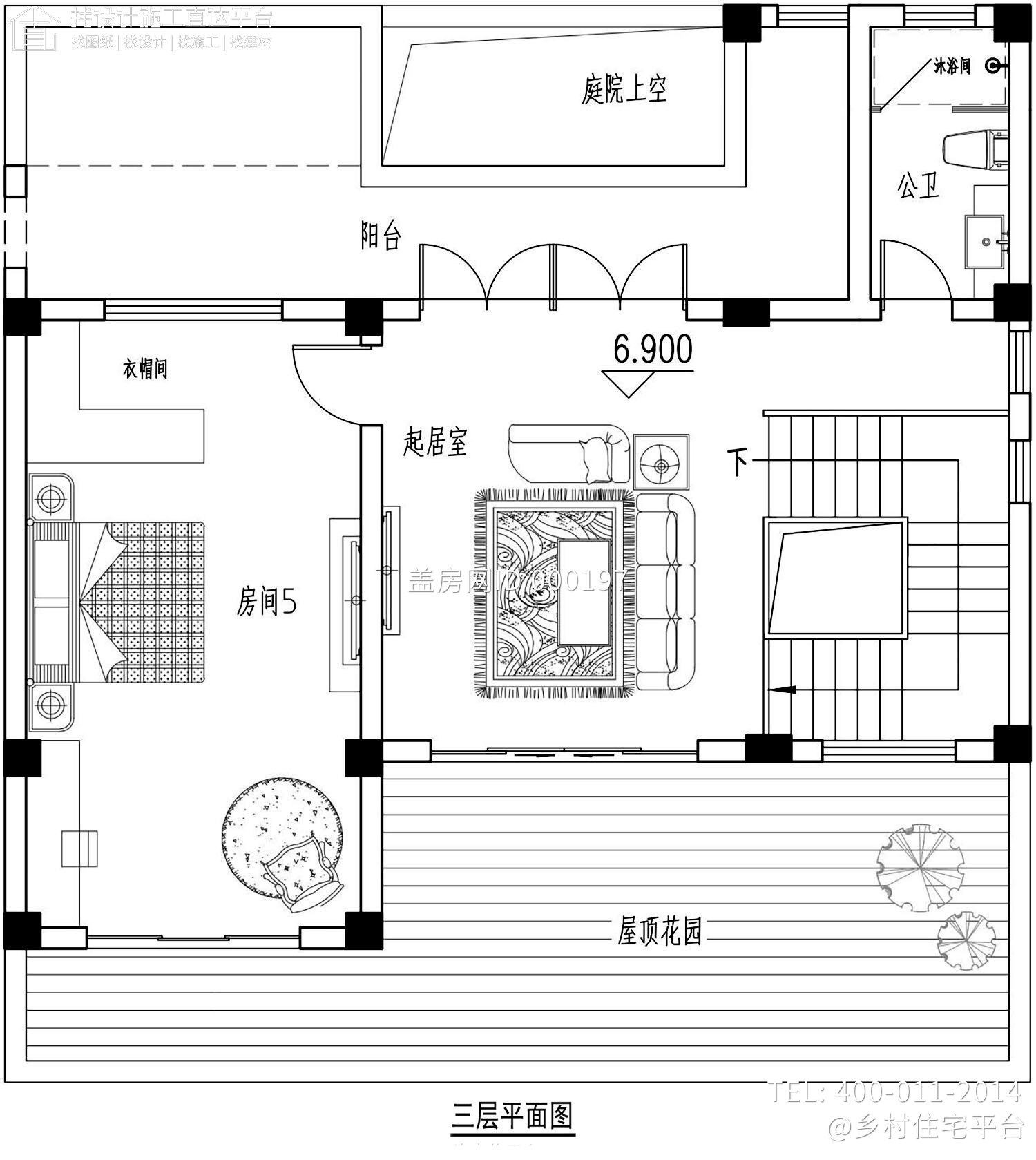 福建龙岩蒋家中式别墅