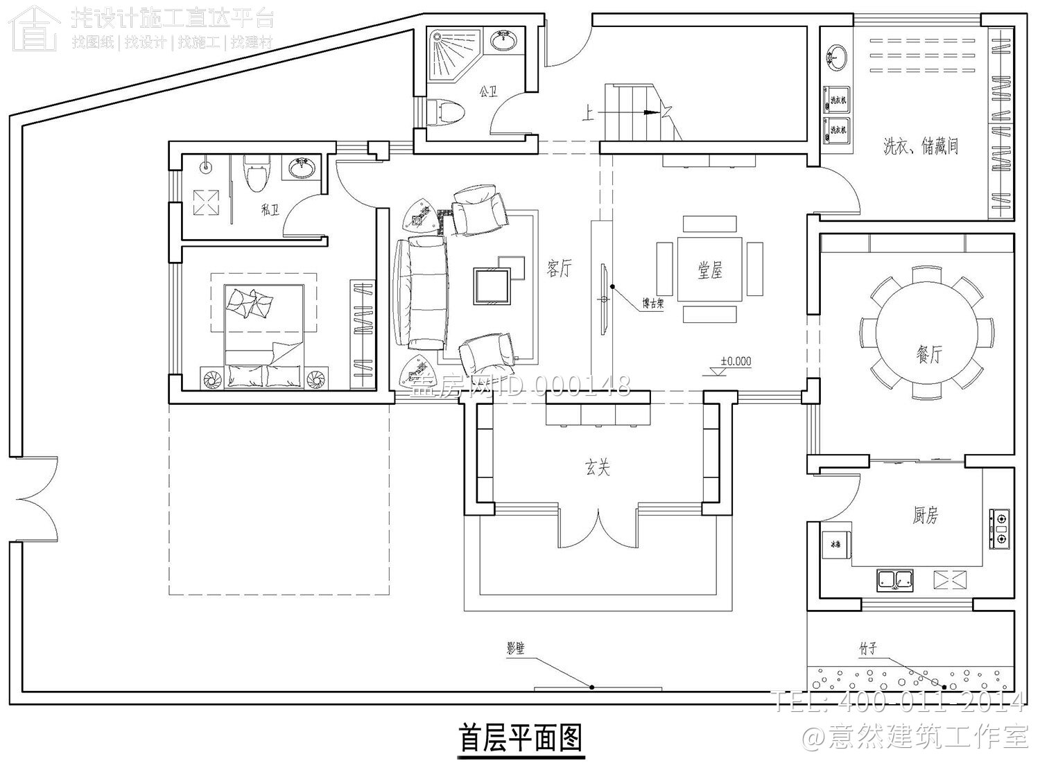 吉安曾家新中式农村别墅图纸