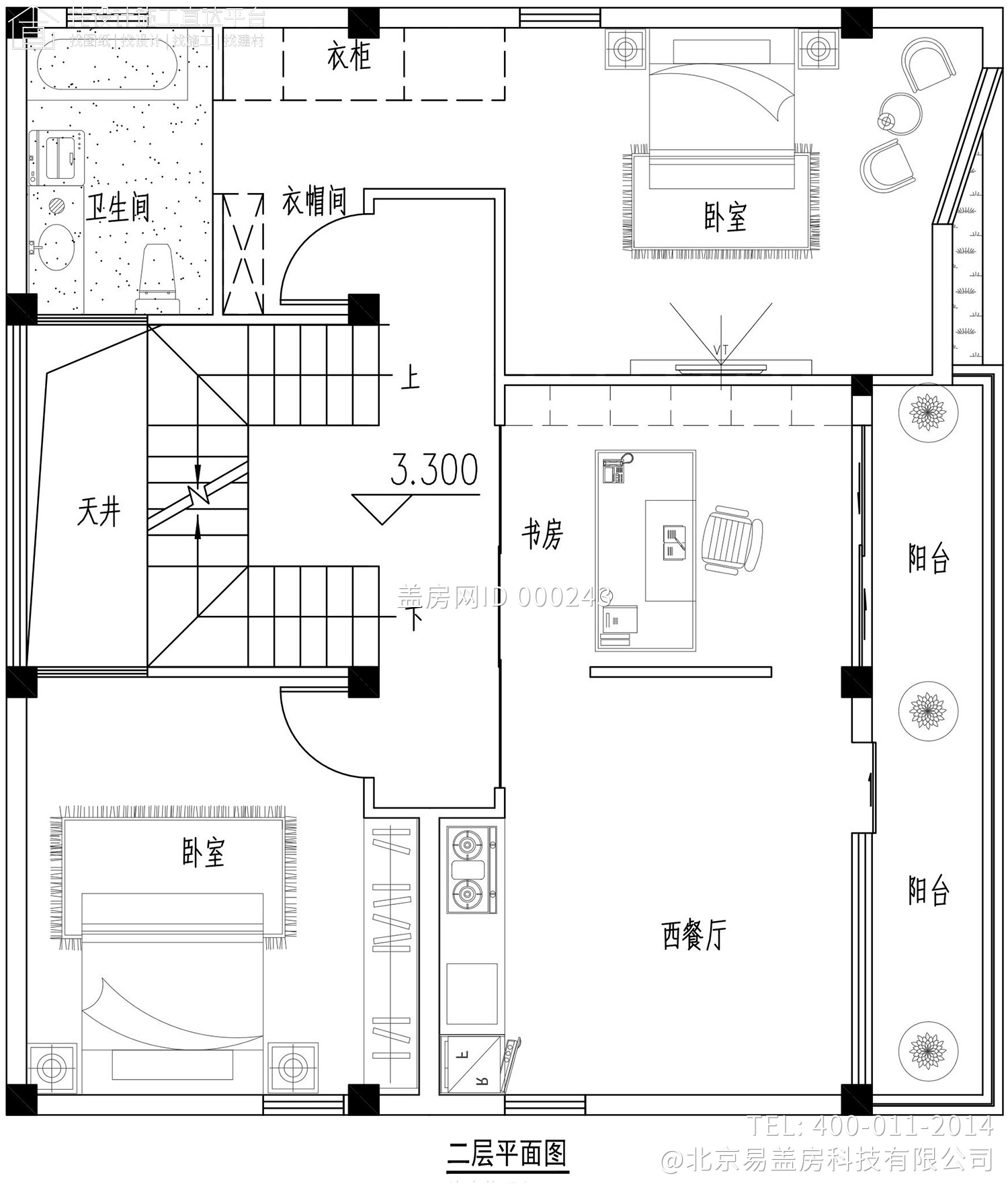 福建厦门陈家现代别墅图纸