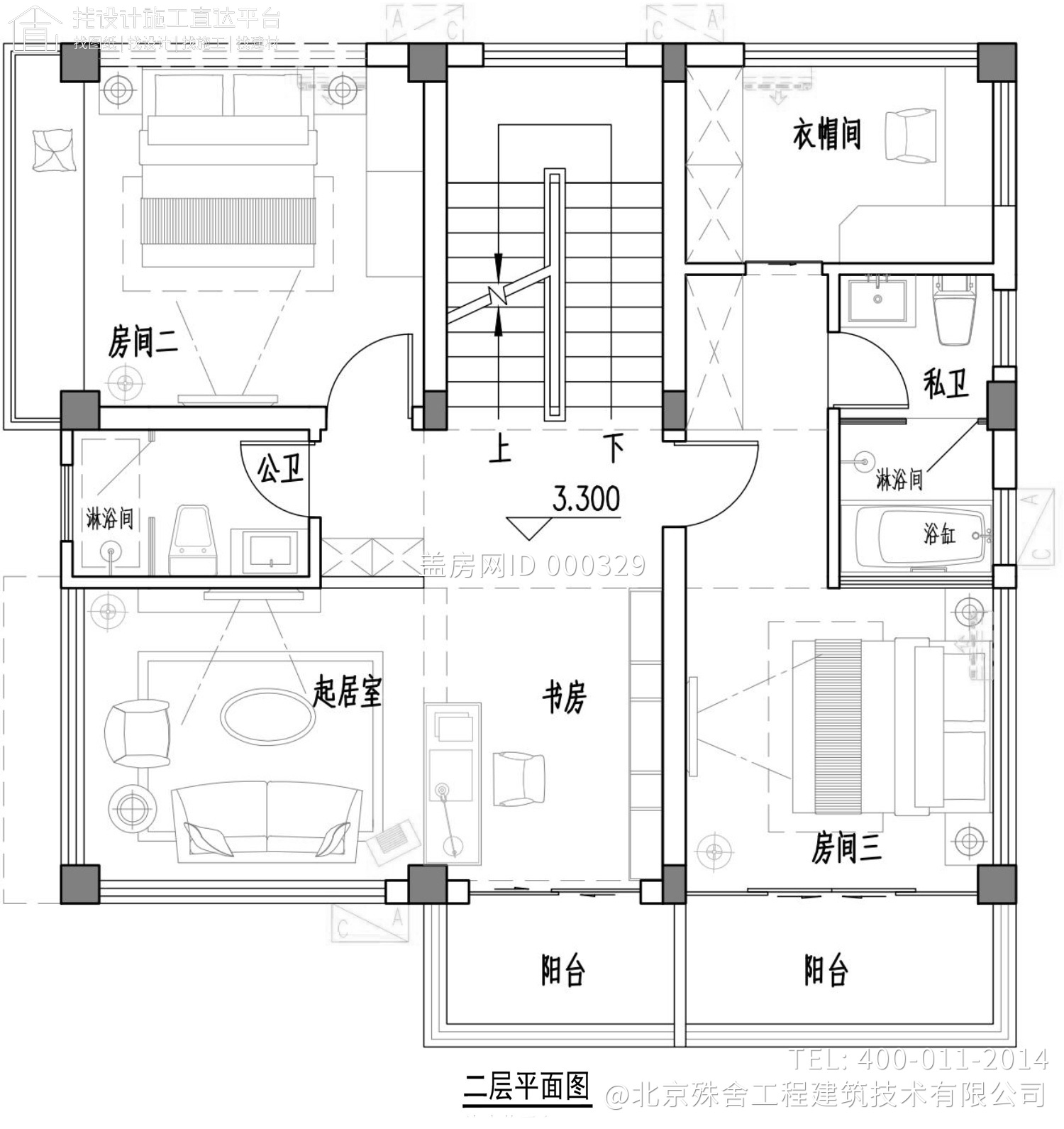 福建厦门陈家现代别墅图纸