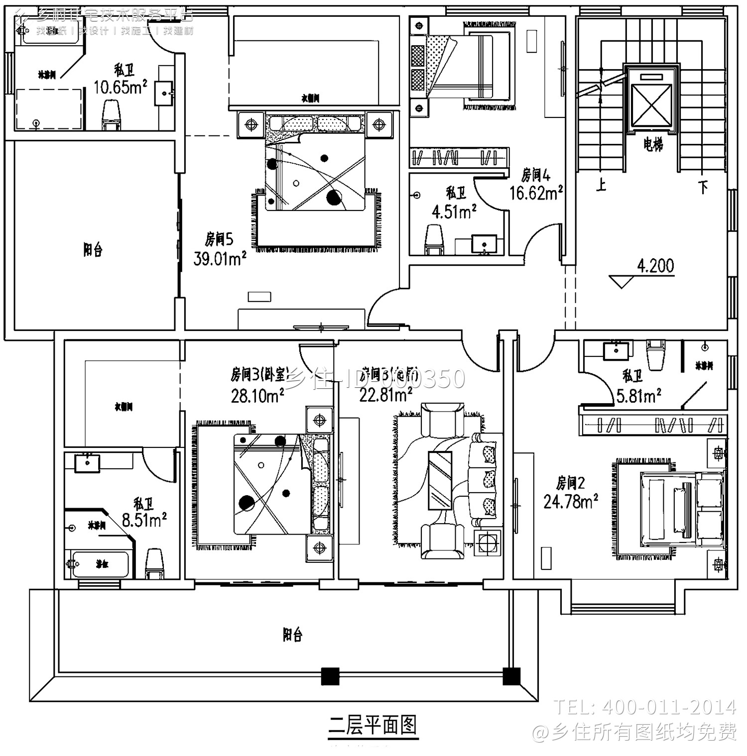 福建漳州黄家欧式别墅图纸